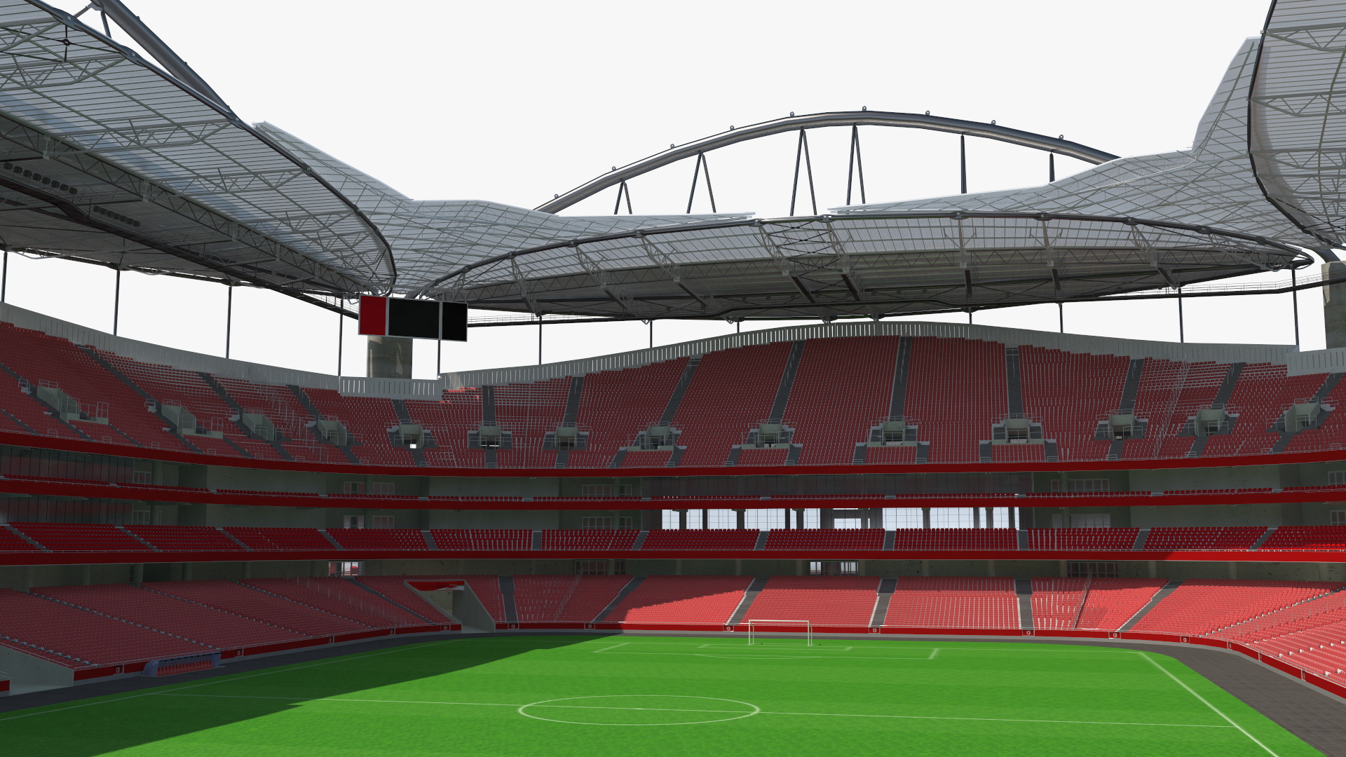 3D Sports Soccer Stadium