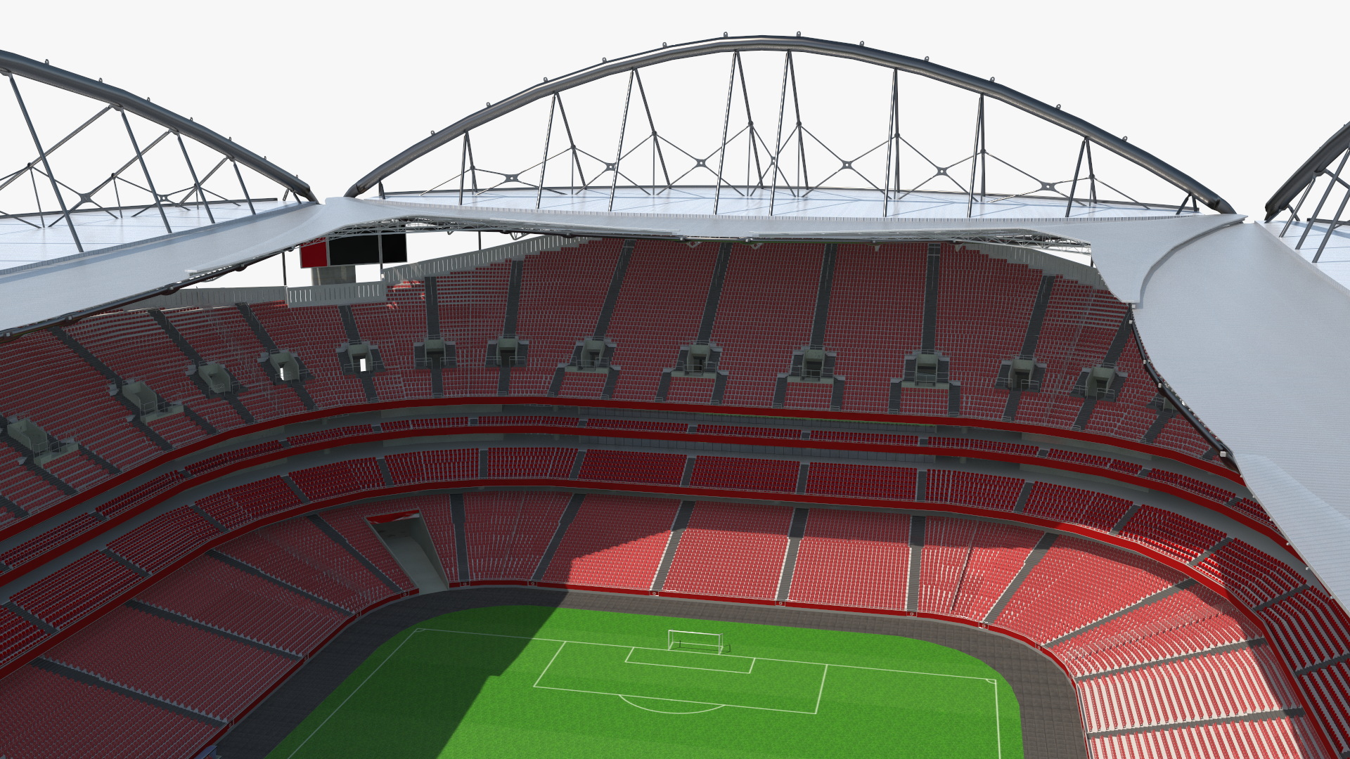 3D Sports Soccer Stadium