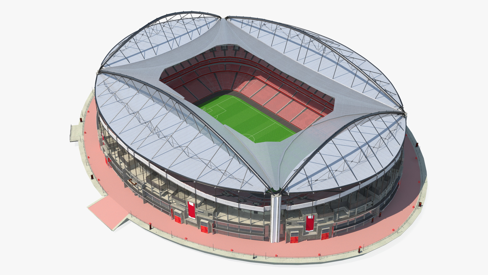 3D Sports Soccer Stadium