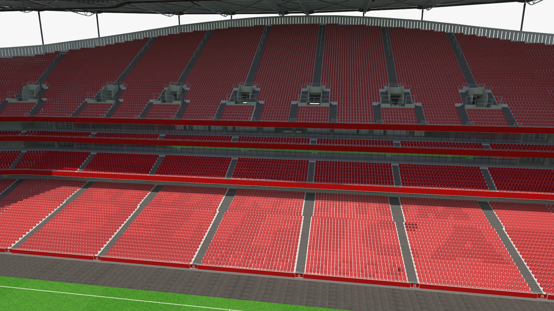 3D Sports Soccer Stadium