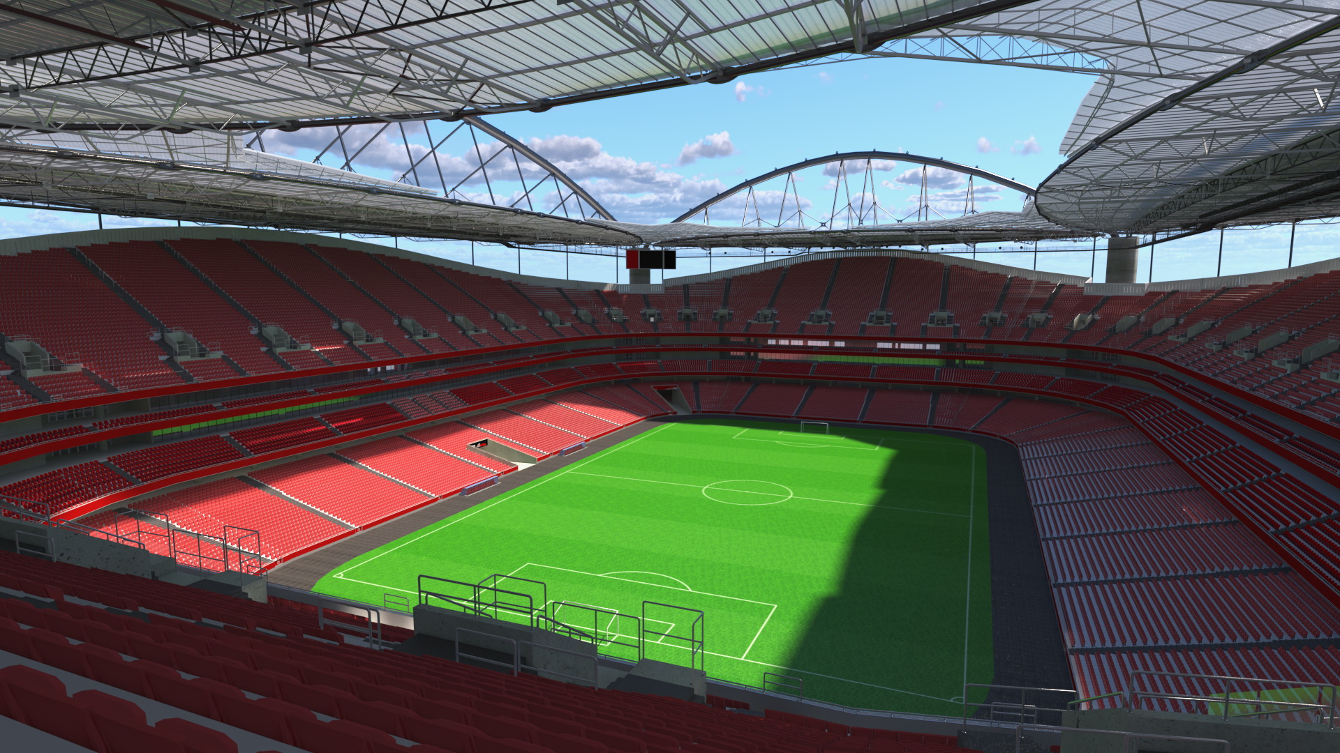 3D Sports Soccer Stadium