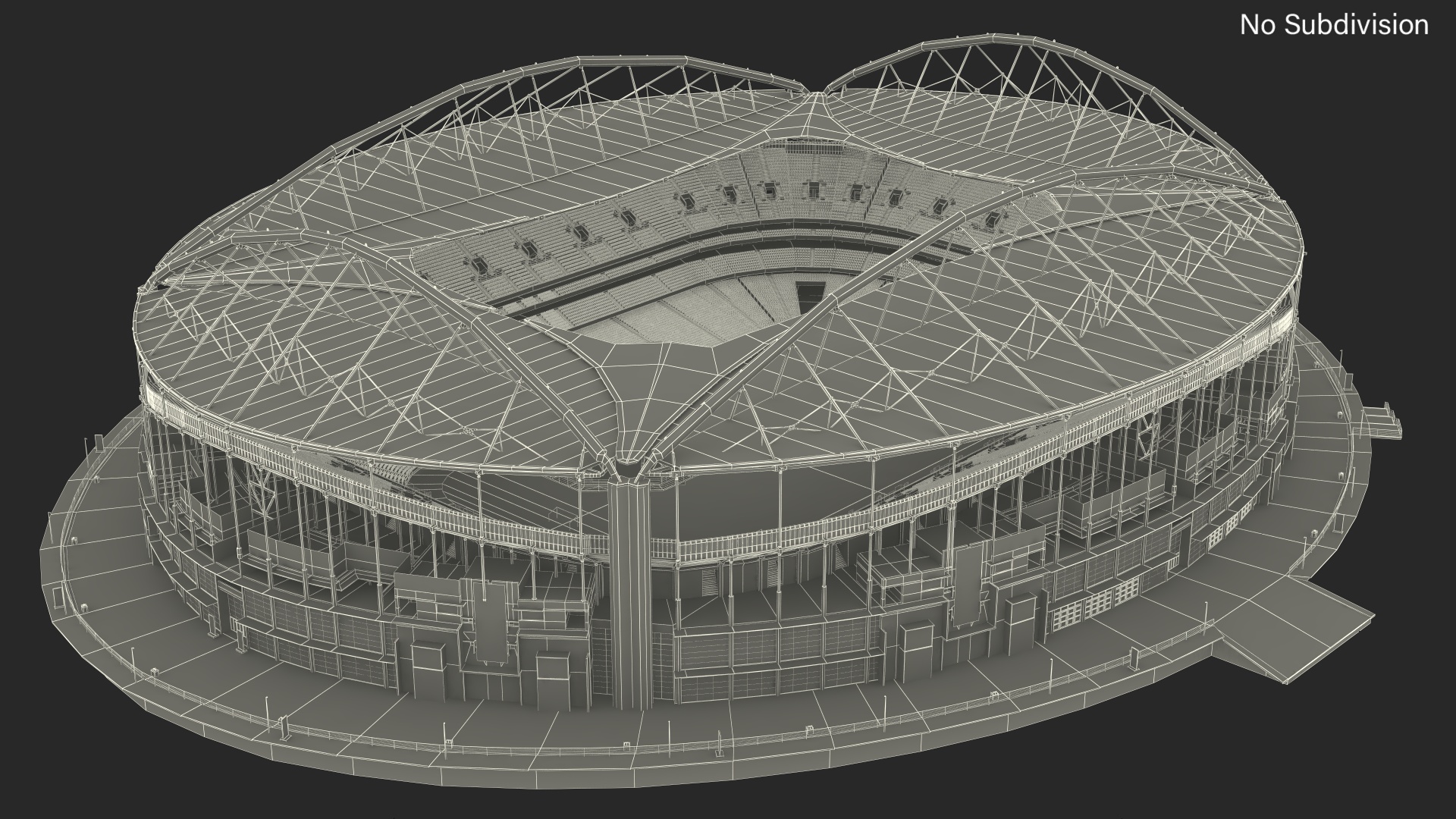 3D Sports Soccer Stadium