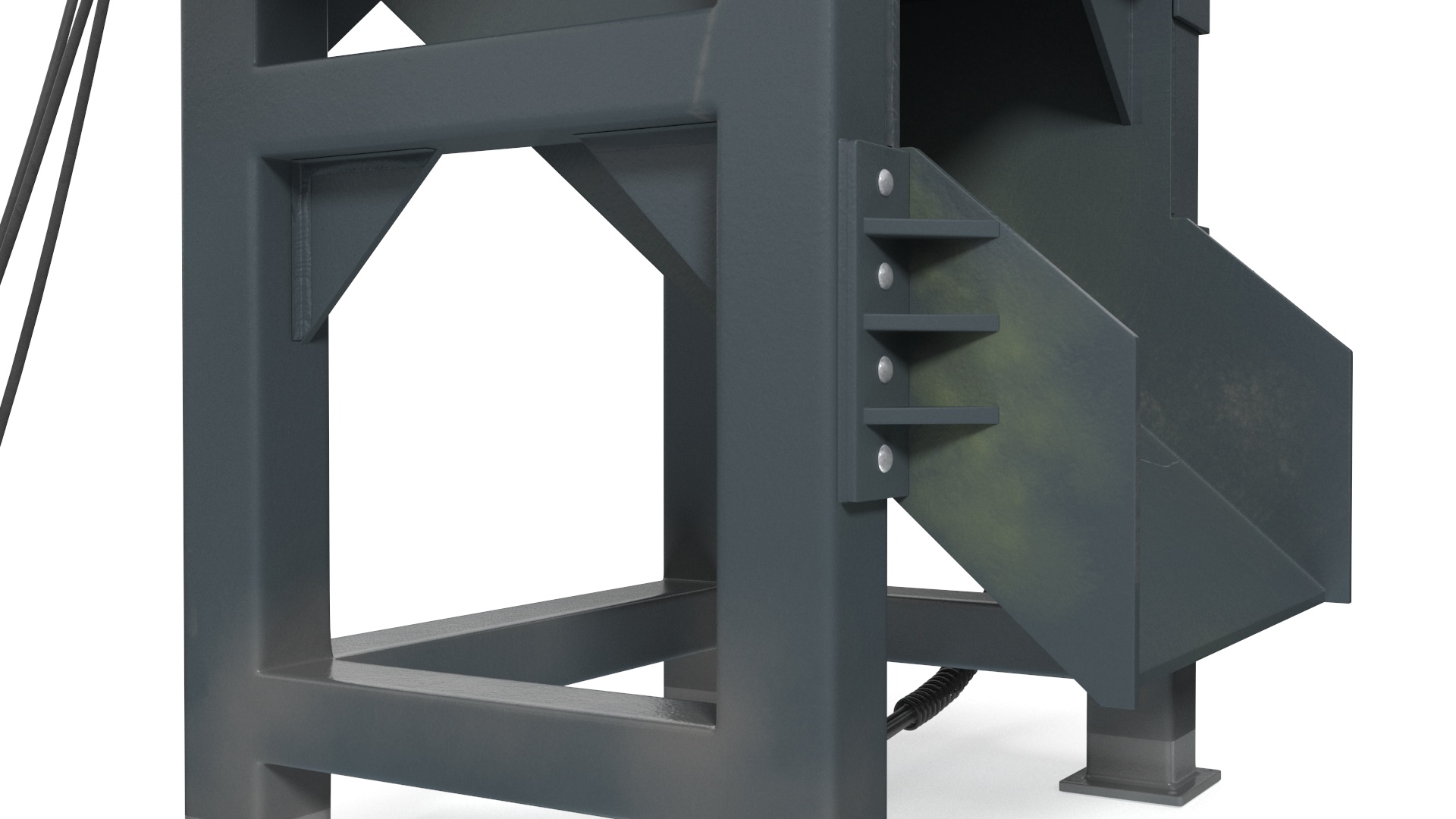 3D model Industrial Metal Shredder