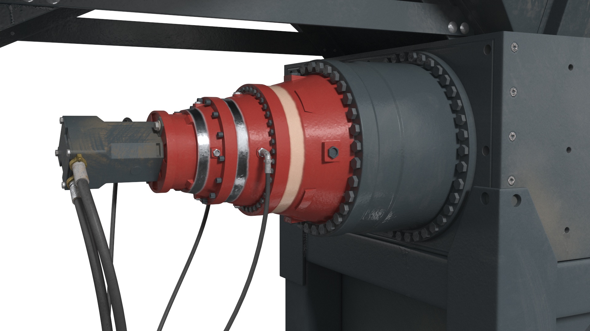 3D model Industrial Metal Shredder