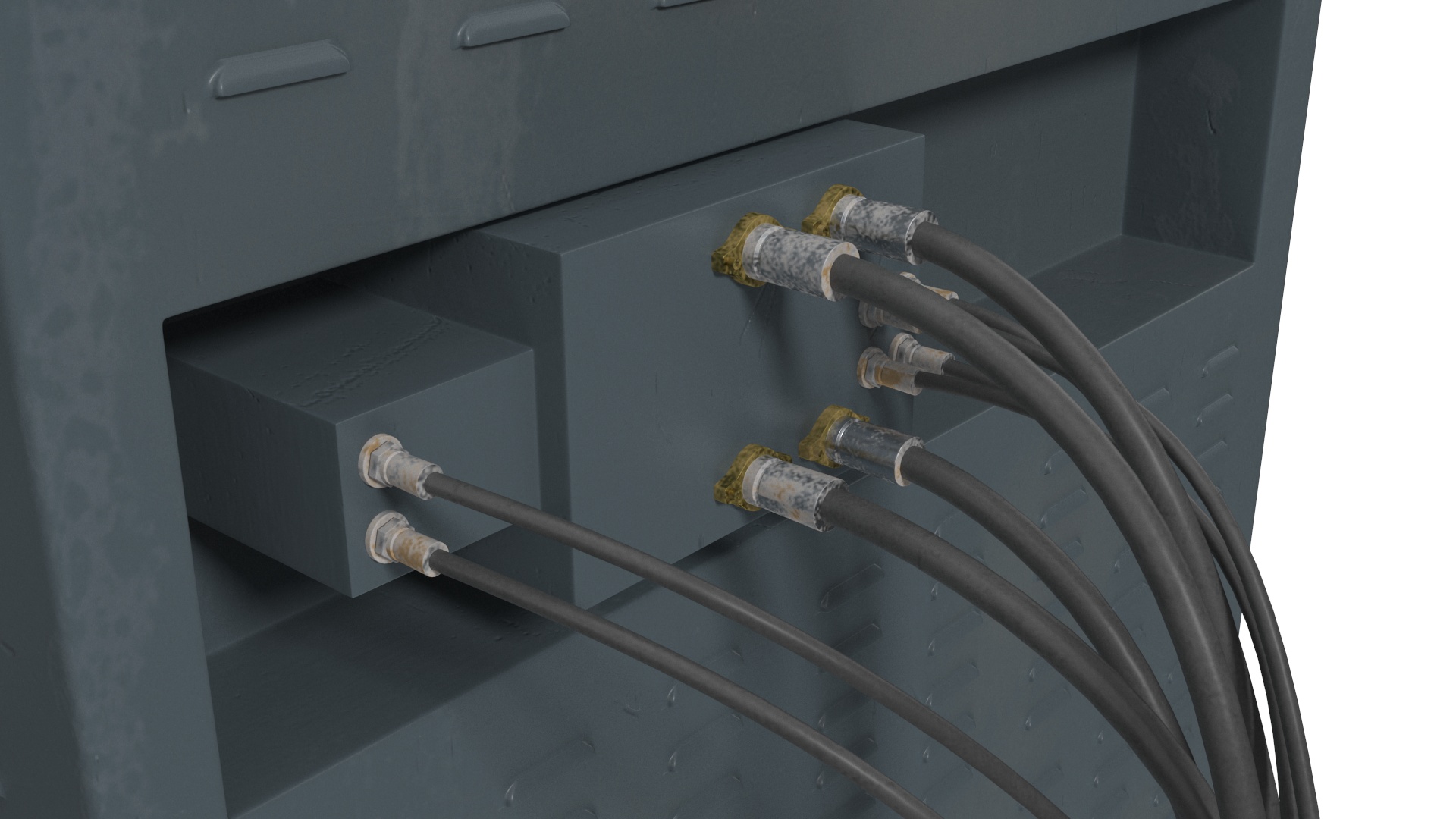 3D model Industrial Metal Shredder