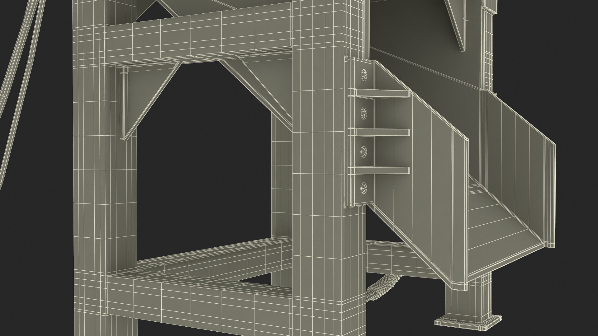 3D model Industrial Metal Shredder