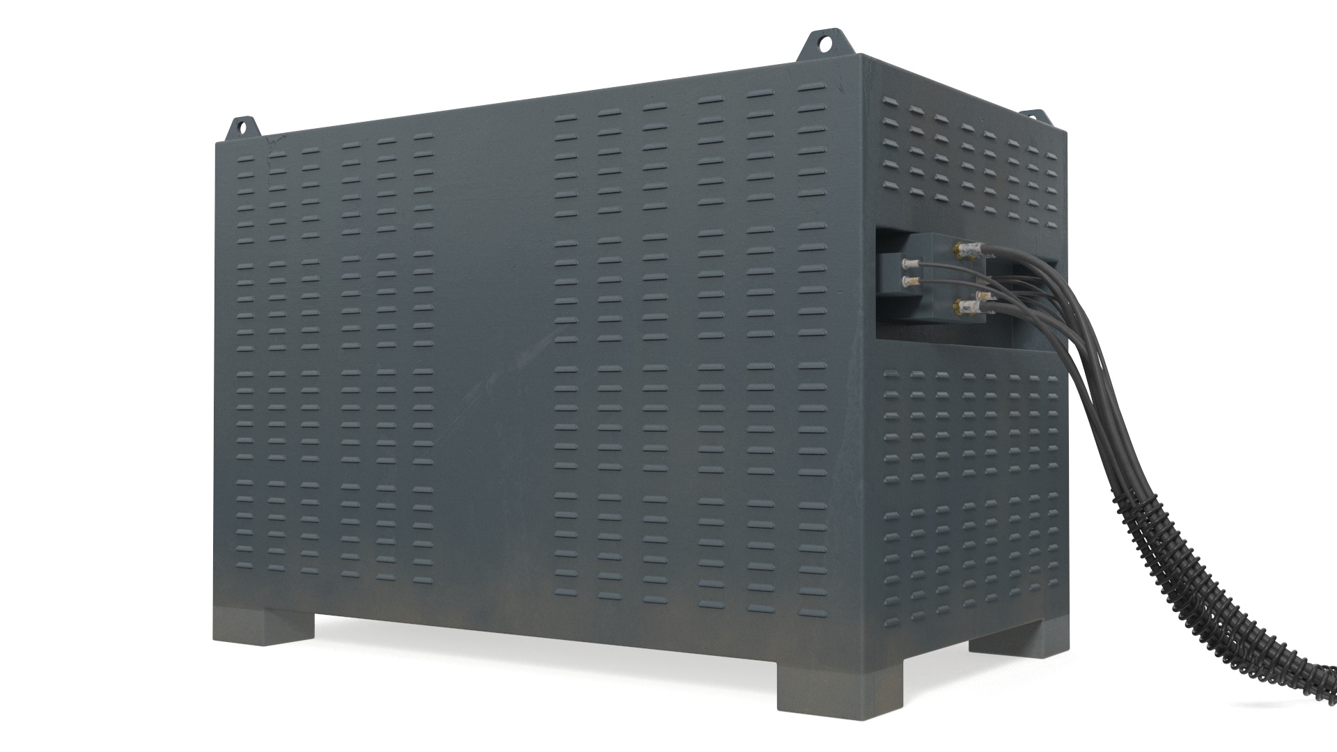 3D model Industrial Metal Shredder