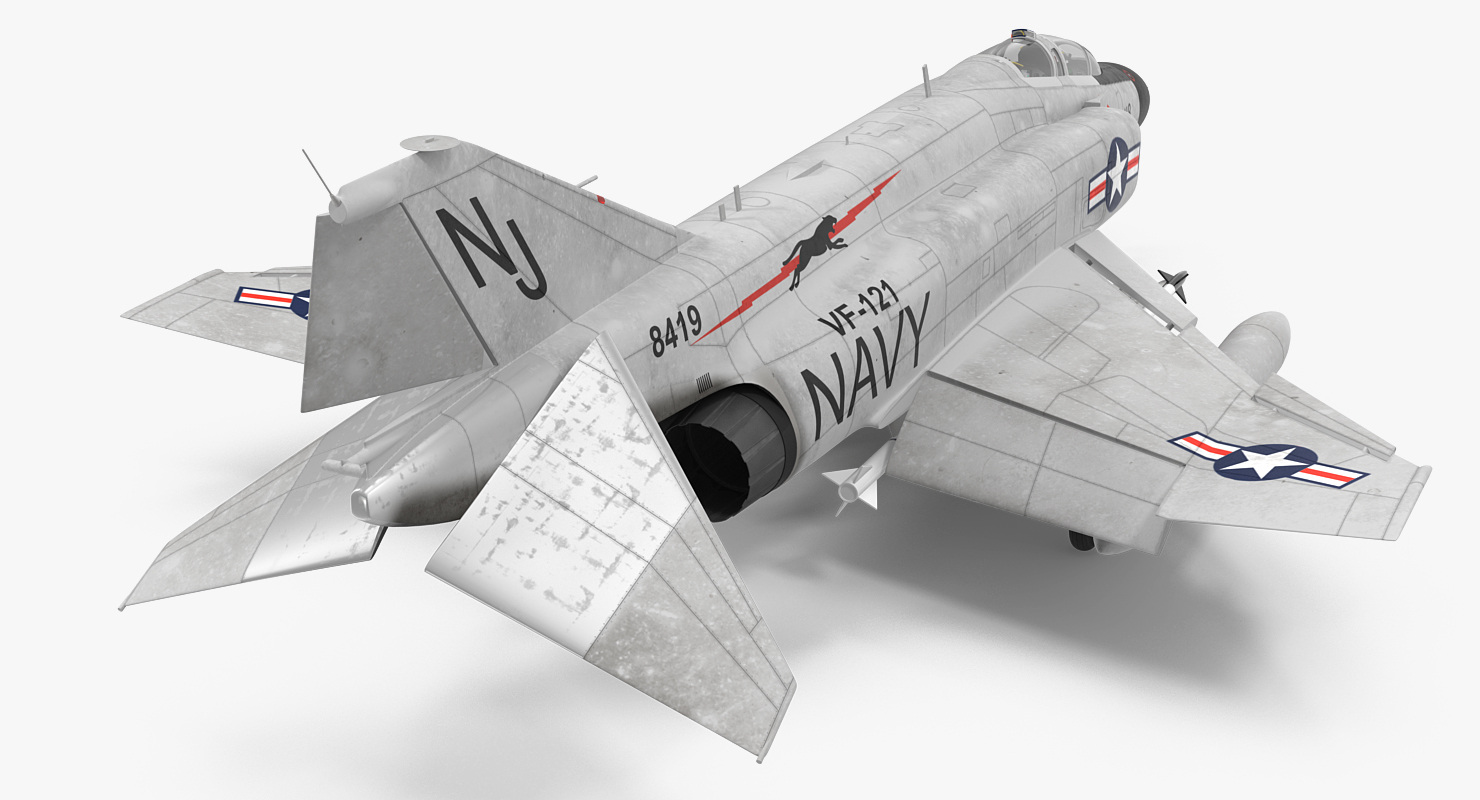 F 4 Phantom II US Navy 3D