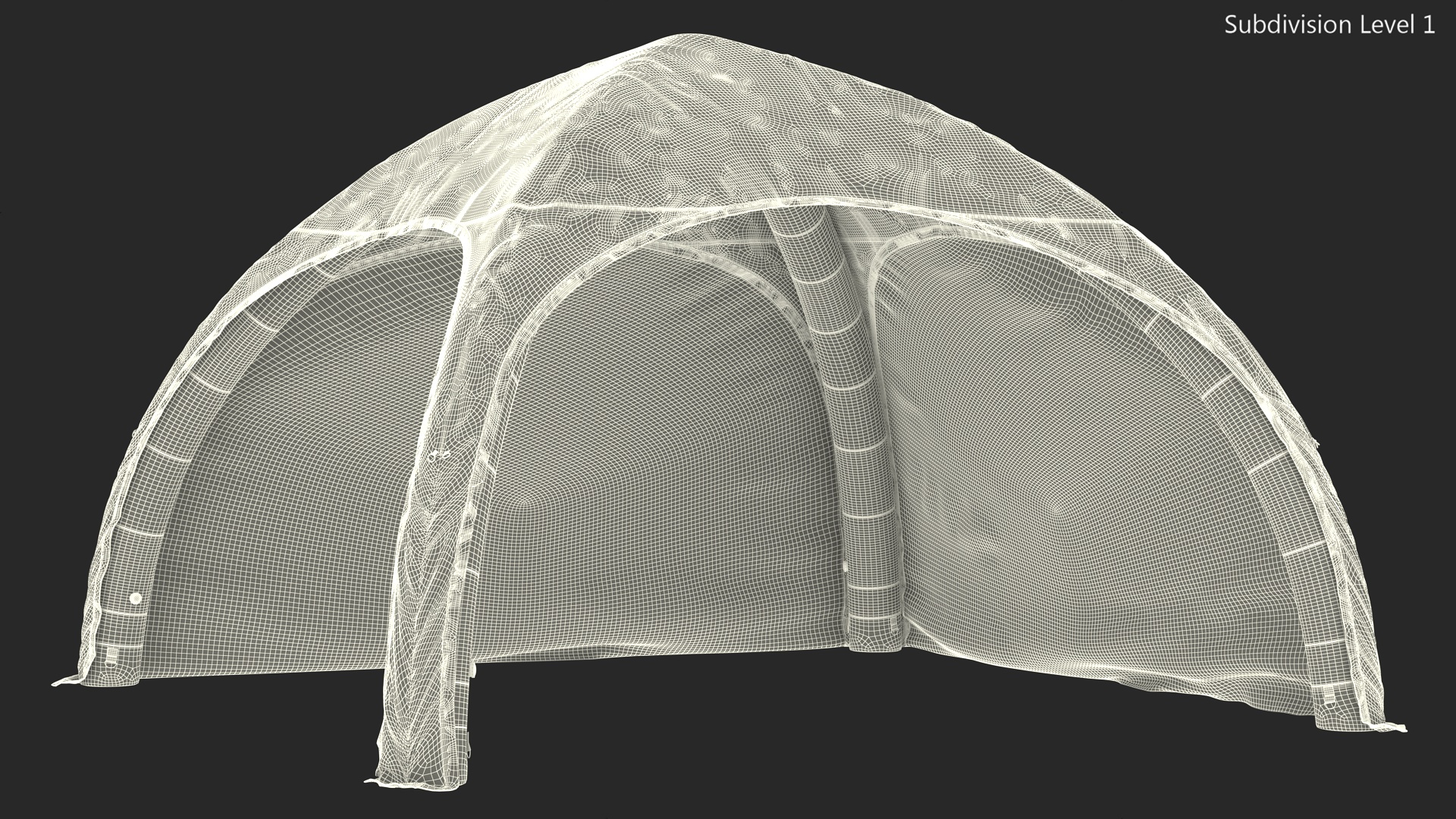 Inflatable Pavilion Branson 3D