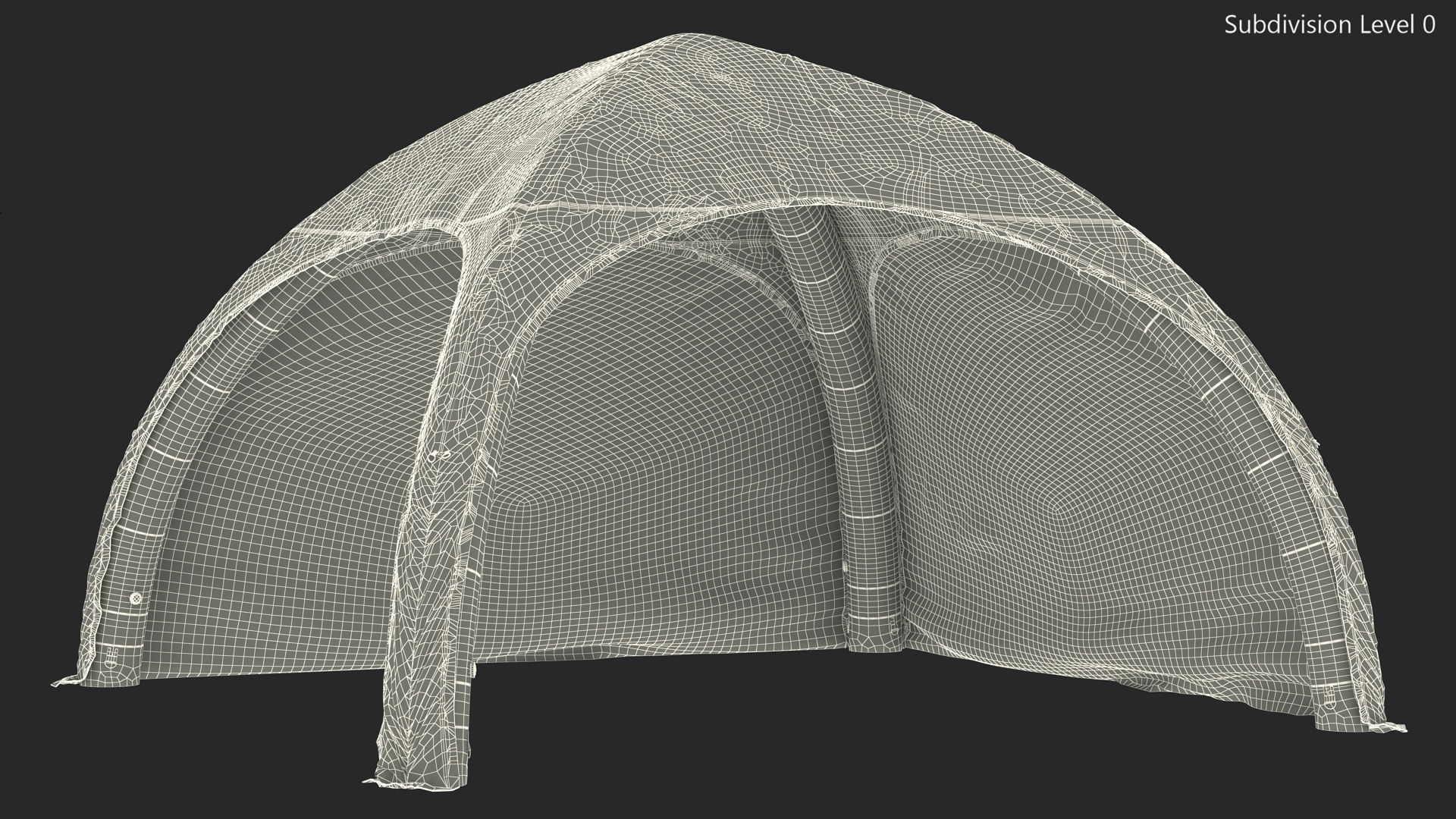 Inflatable Pavilion Branson 3D