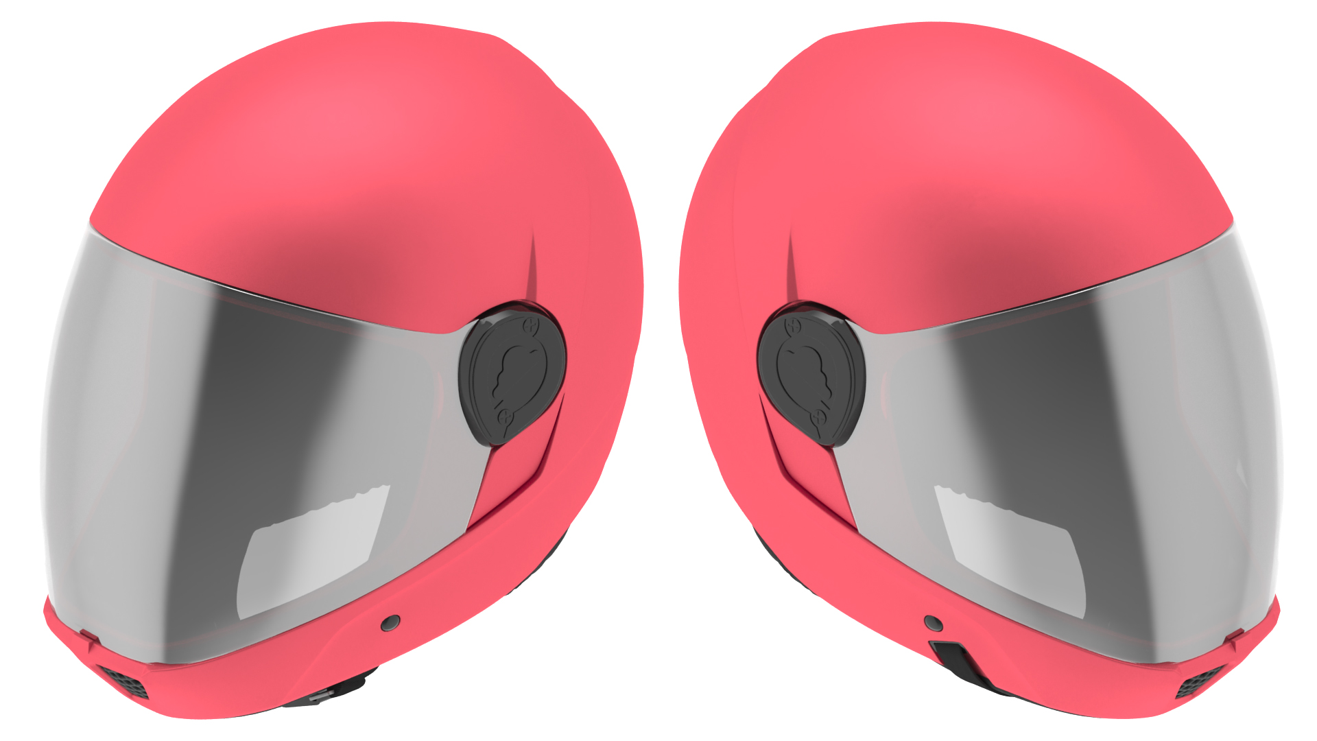 3D model Cookie G4 Skydiving Helmet Red