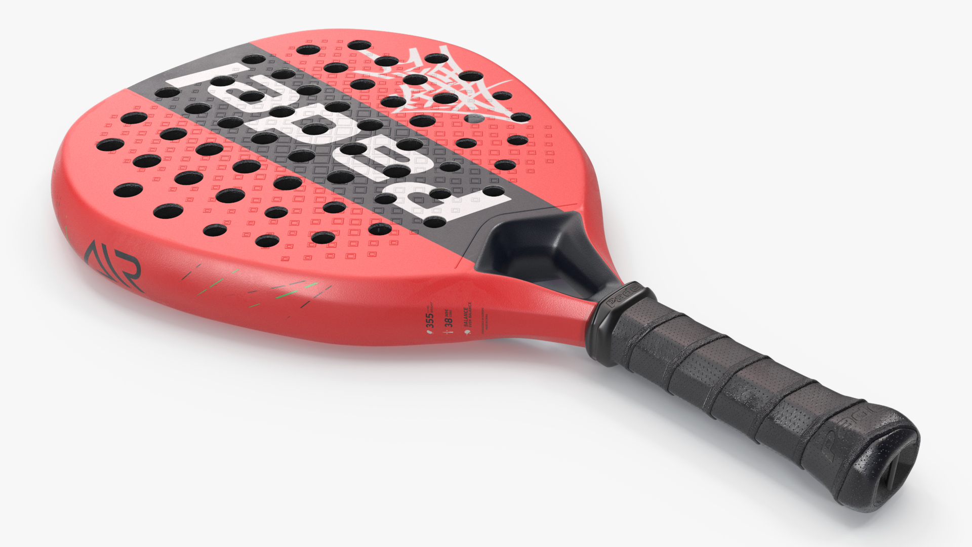 Professional Padel Racket Red - view 4