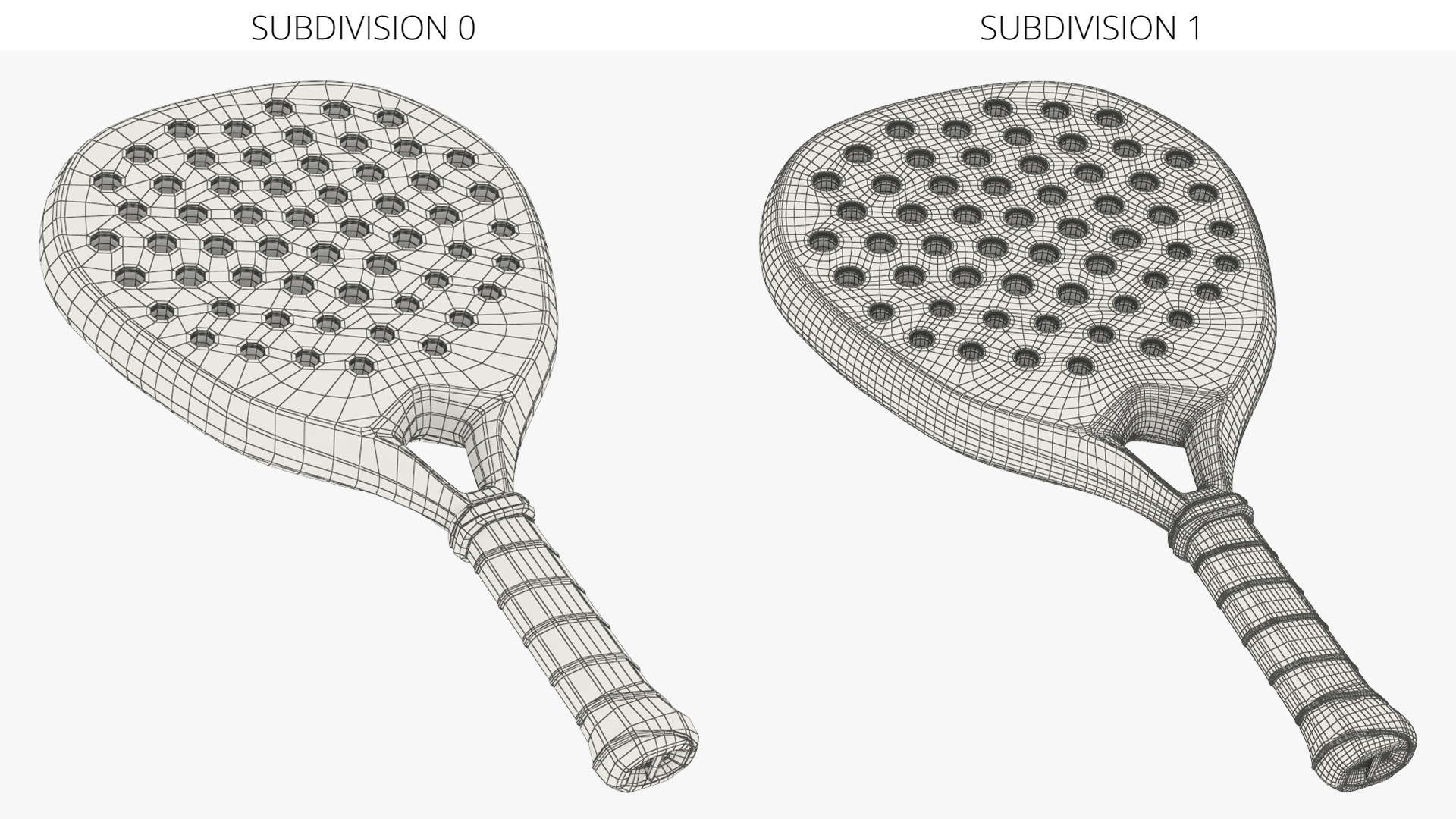 Professional Padel Racket Red - view 7
