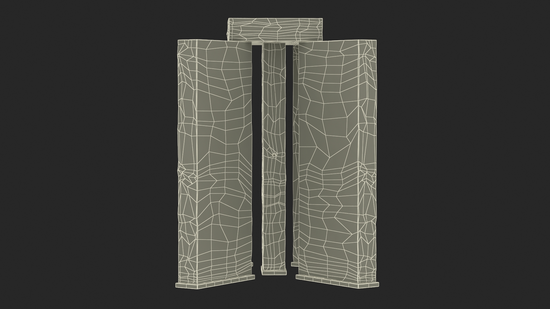 3D Georgia Guidestones Monument model