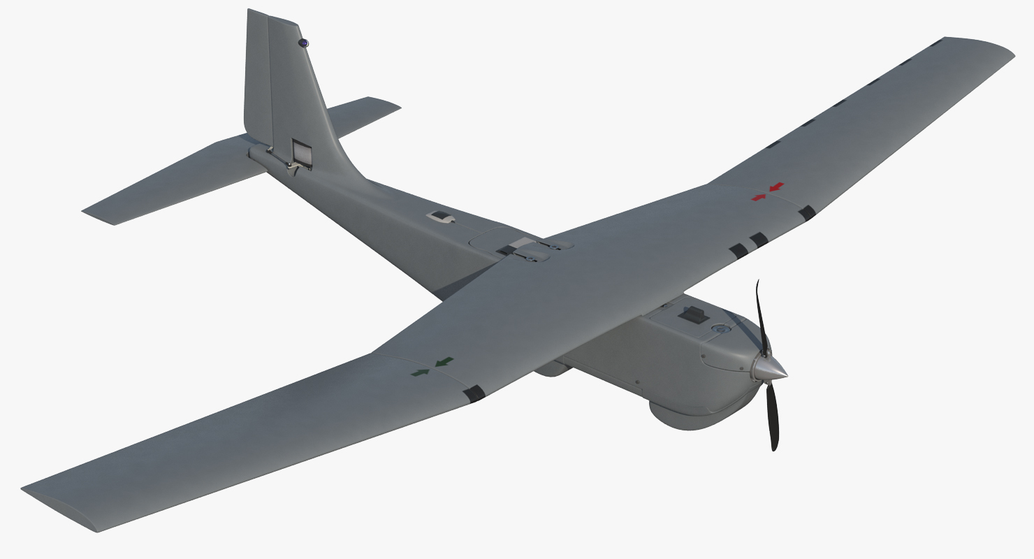 3D Remote Controlled UAS RQ 20B Puma model
