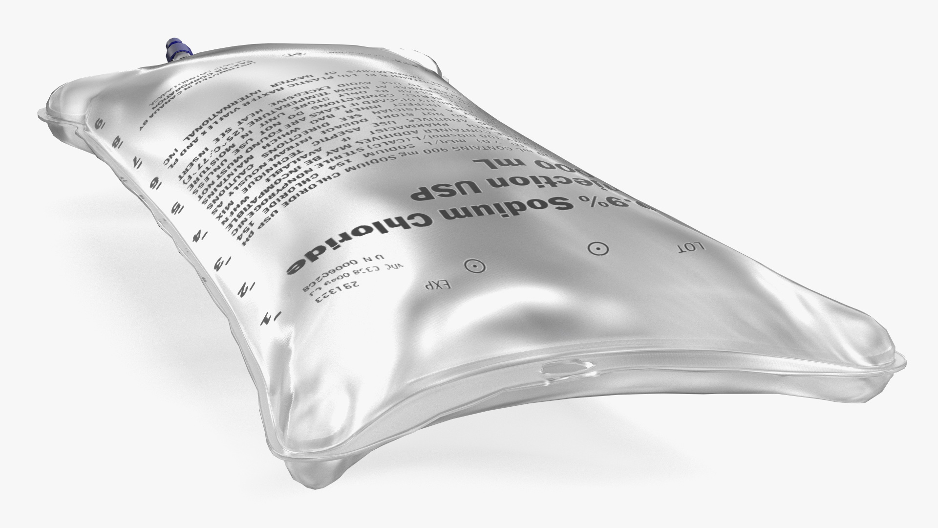 Baxter Sodium Chloride IV Bag 1L Game Ready, view 5
