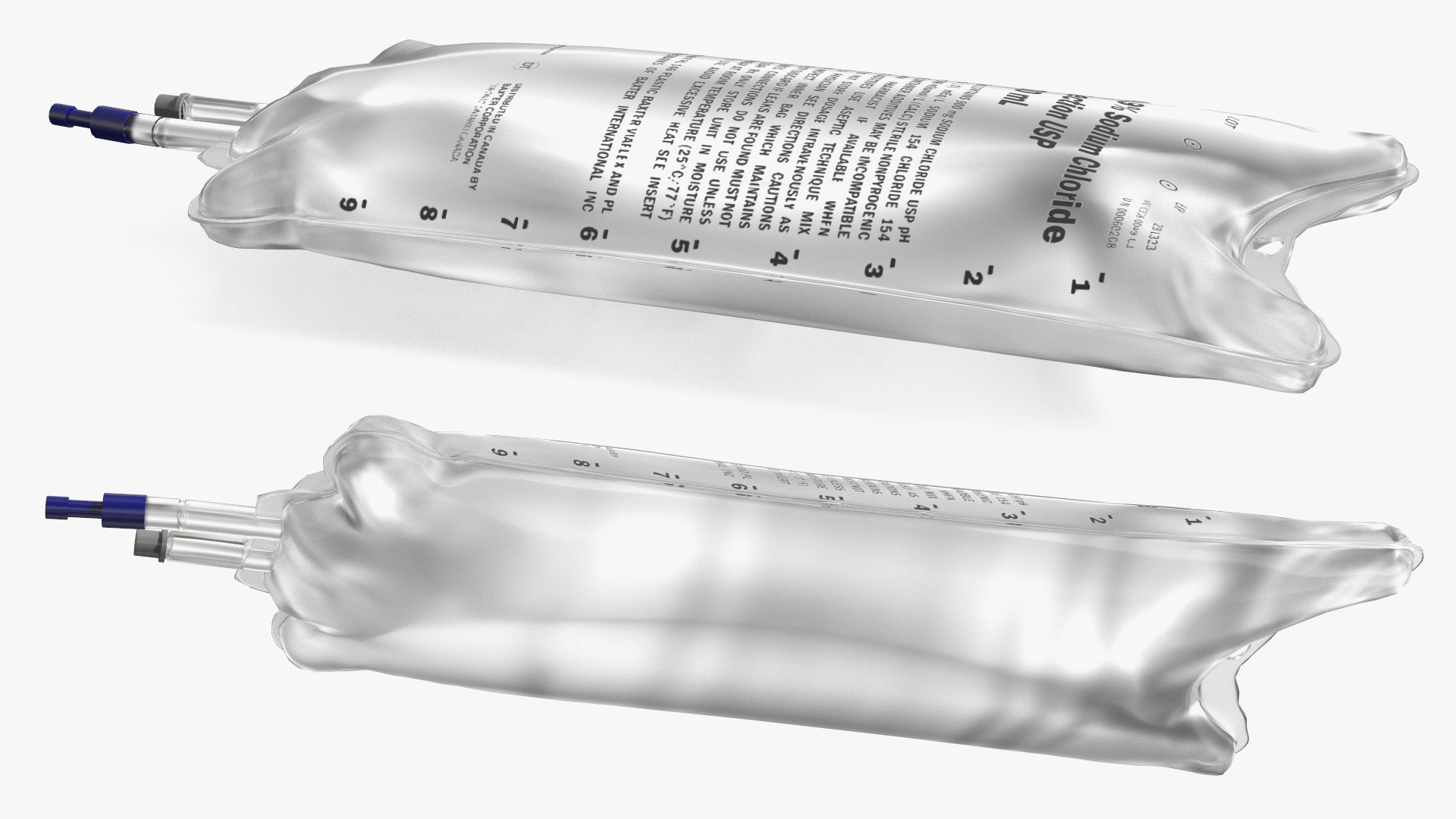 Baxter Sodium Chloride IV Bag 1L Game Ready, view 6