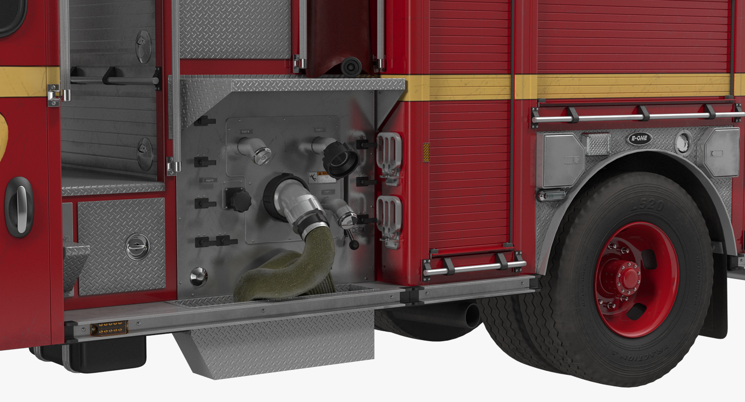 Fire Apparatus E One Quest Seattle 3D model