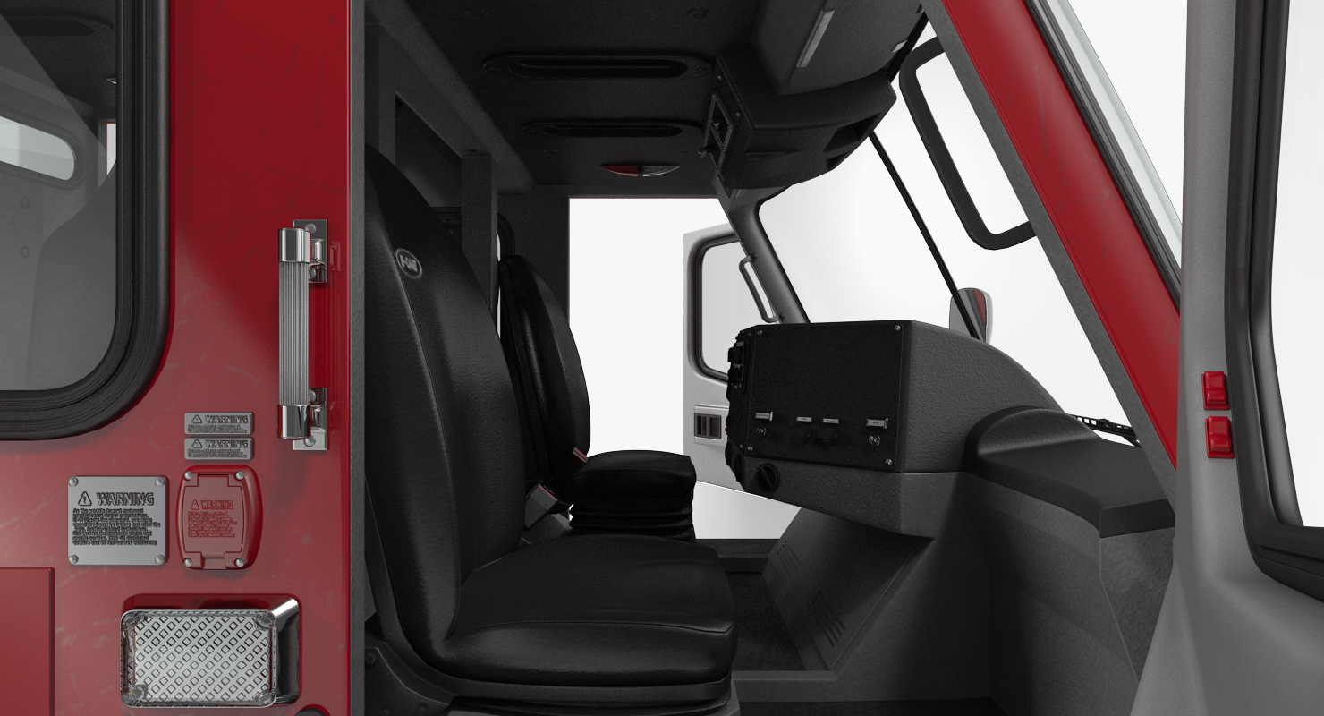 Fire Apparatus E One Quest Seattle 3D model