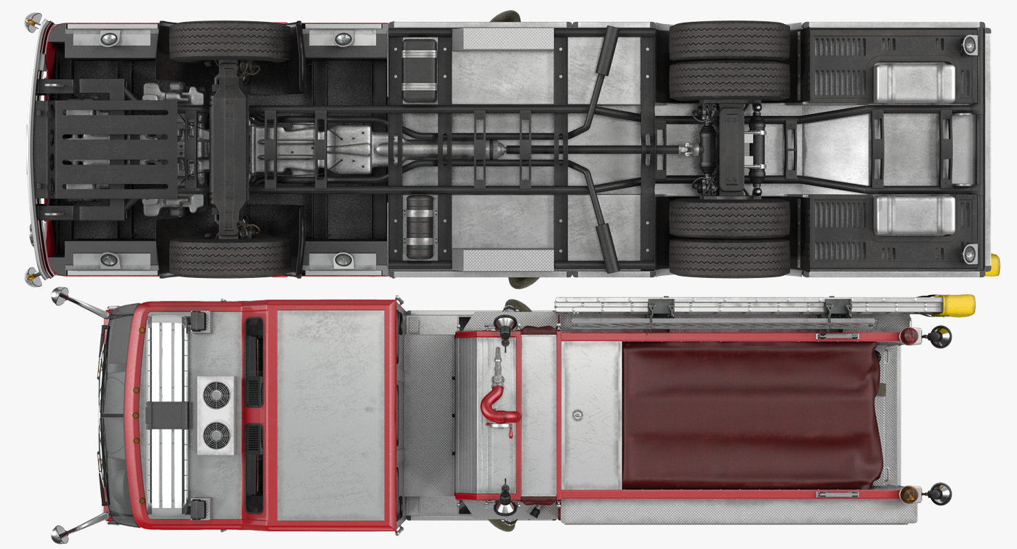 Fire Apparatus E One Quest Seattle 3D model