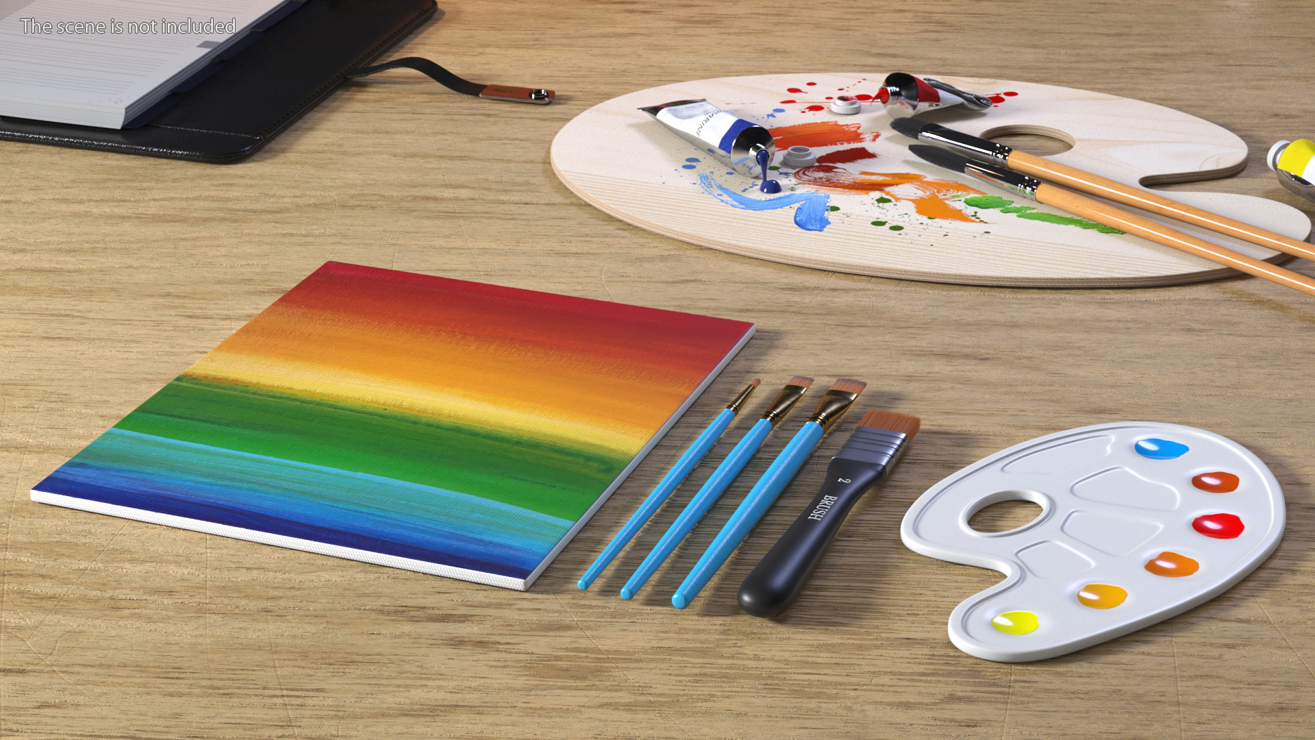 3D Painting Set Fur