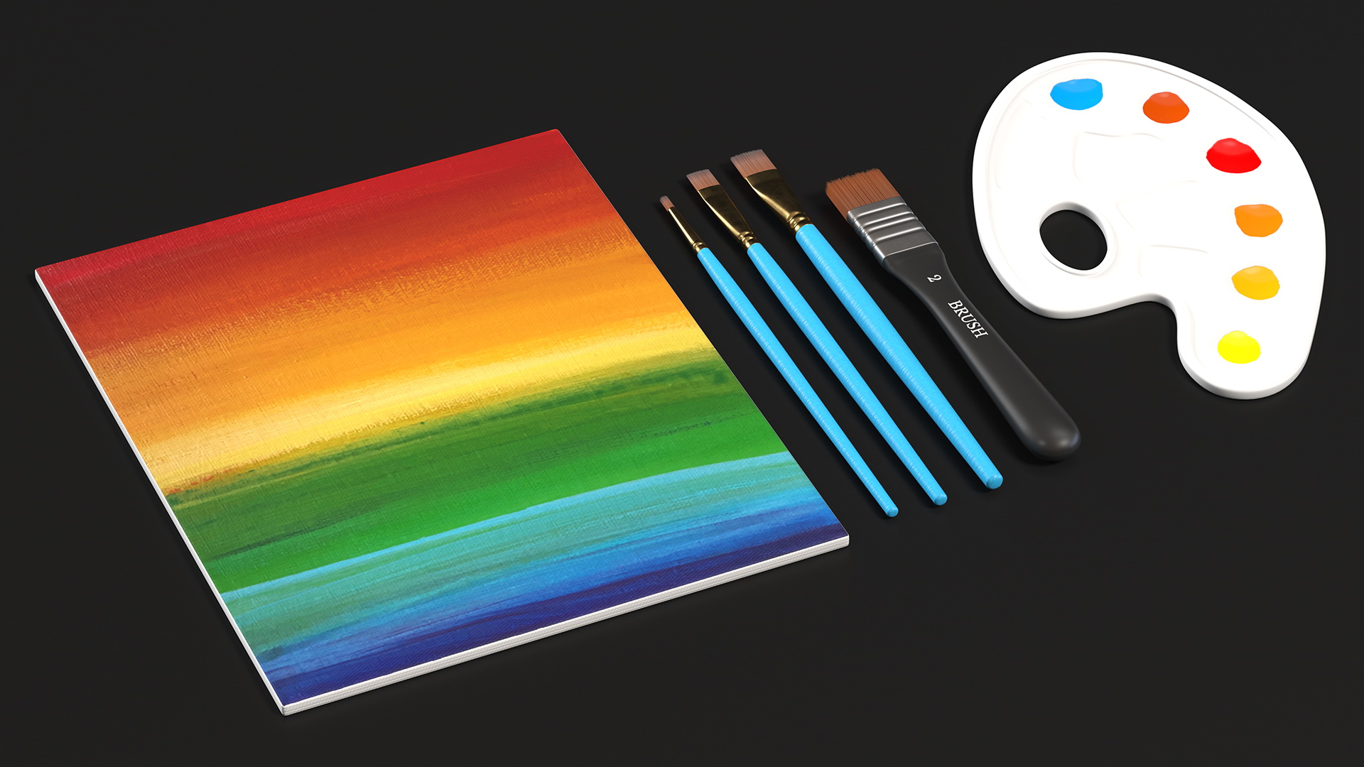 3D Painting Set Fur