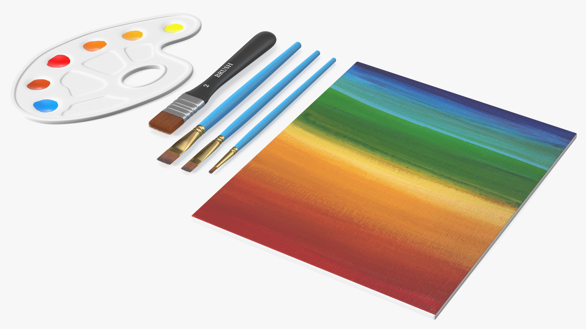 3D Painting Set Fur
