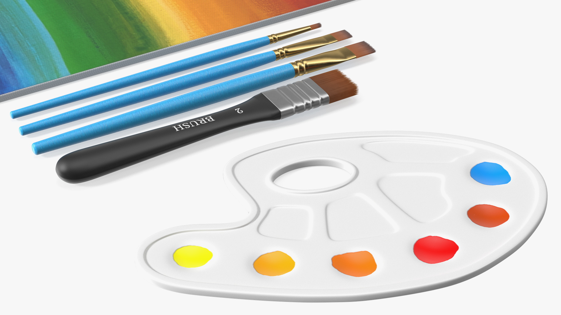 3D Painting Set Fur