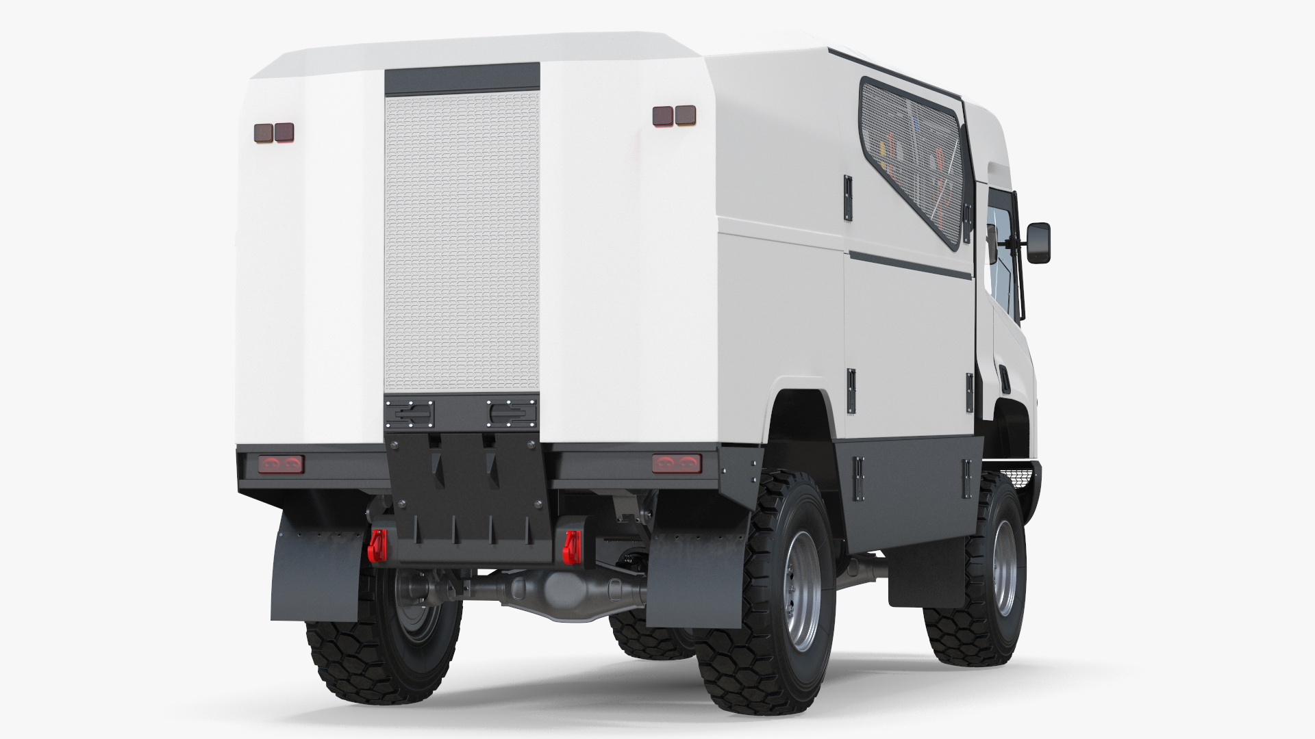 3D model Racing Truck Hydrogen Powered Simple Interior