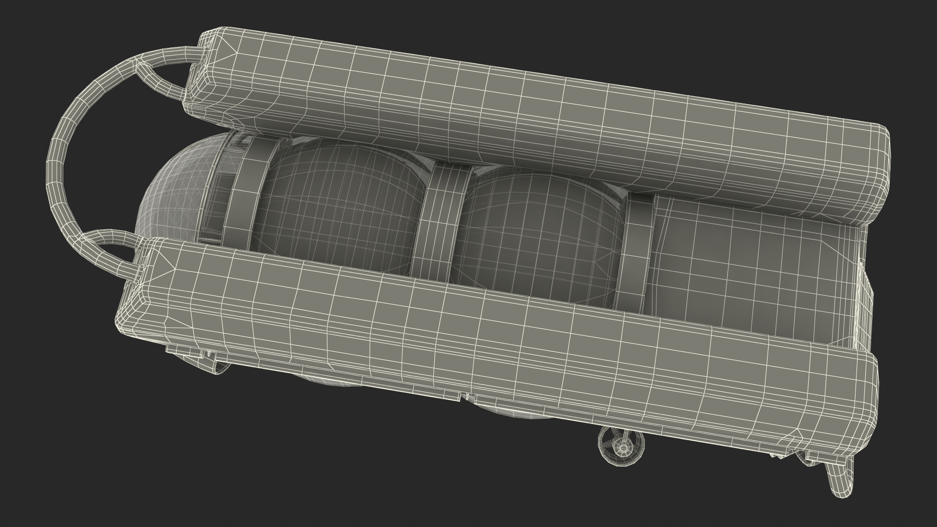 AURORA 6 Luxury Submarine Rigged 3D