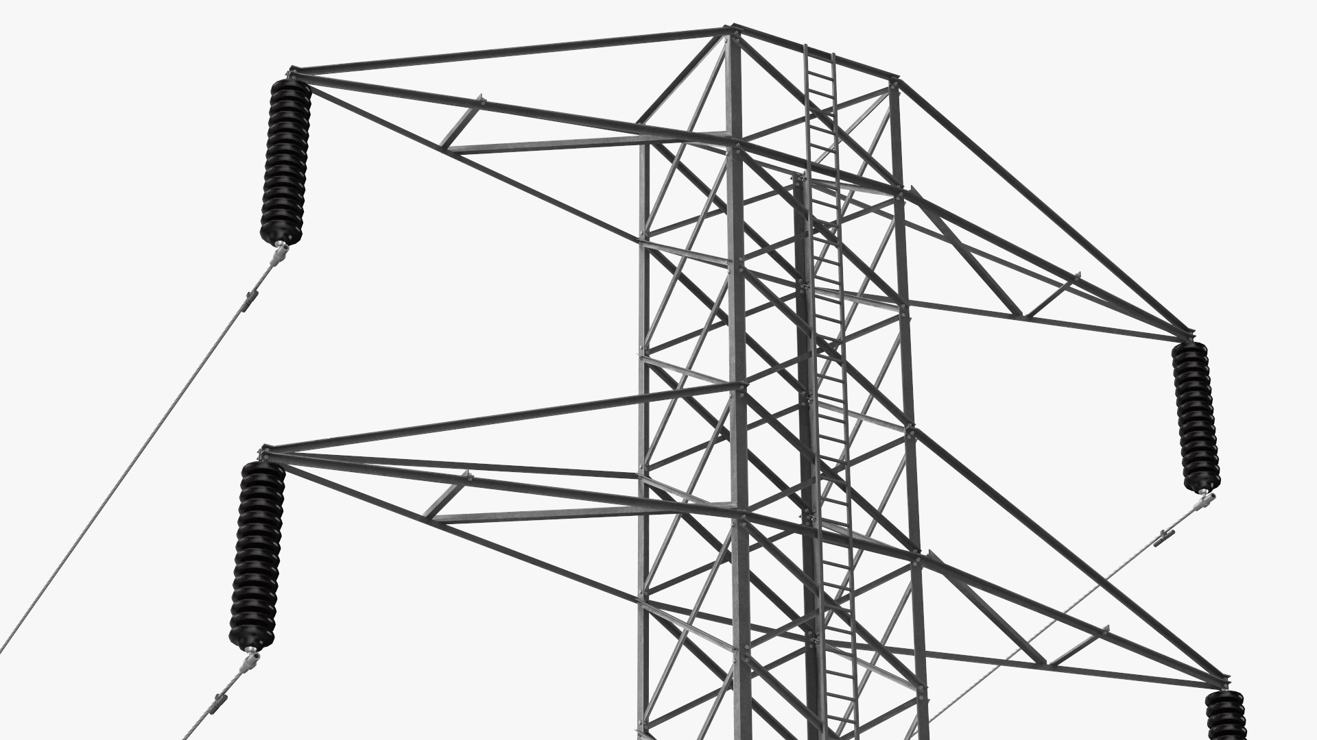 3D Electric Power Transmission Tower model