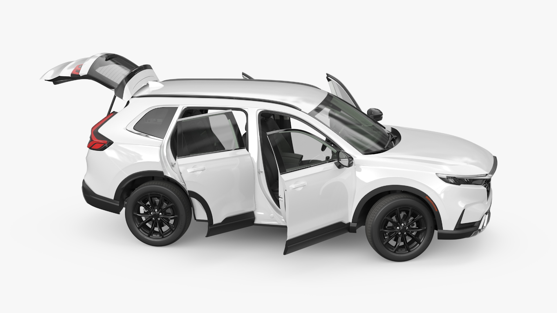 3D Crossover 2025 White Rigged for Maya