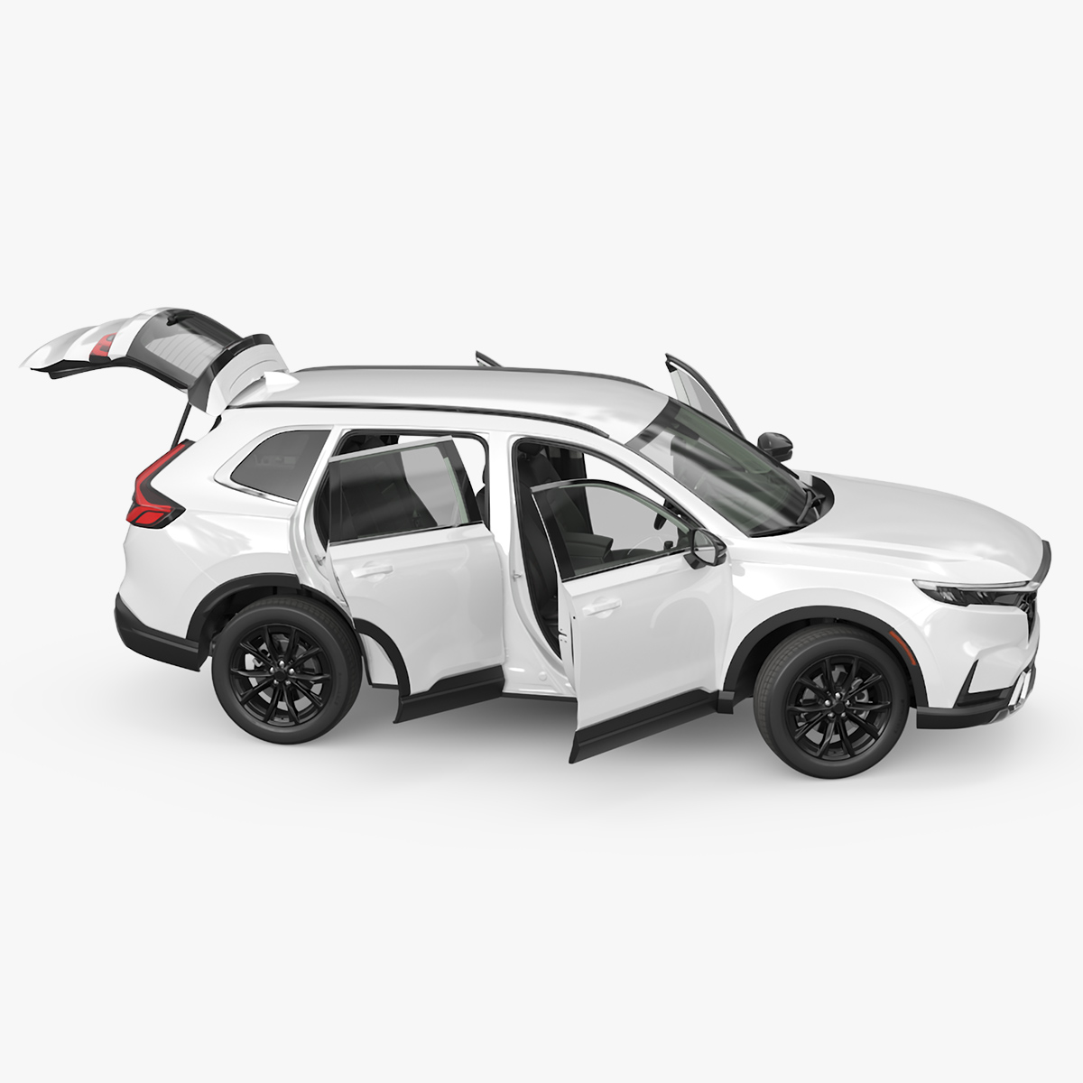 3D Crossover 2025 White Rigged for Maya