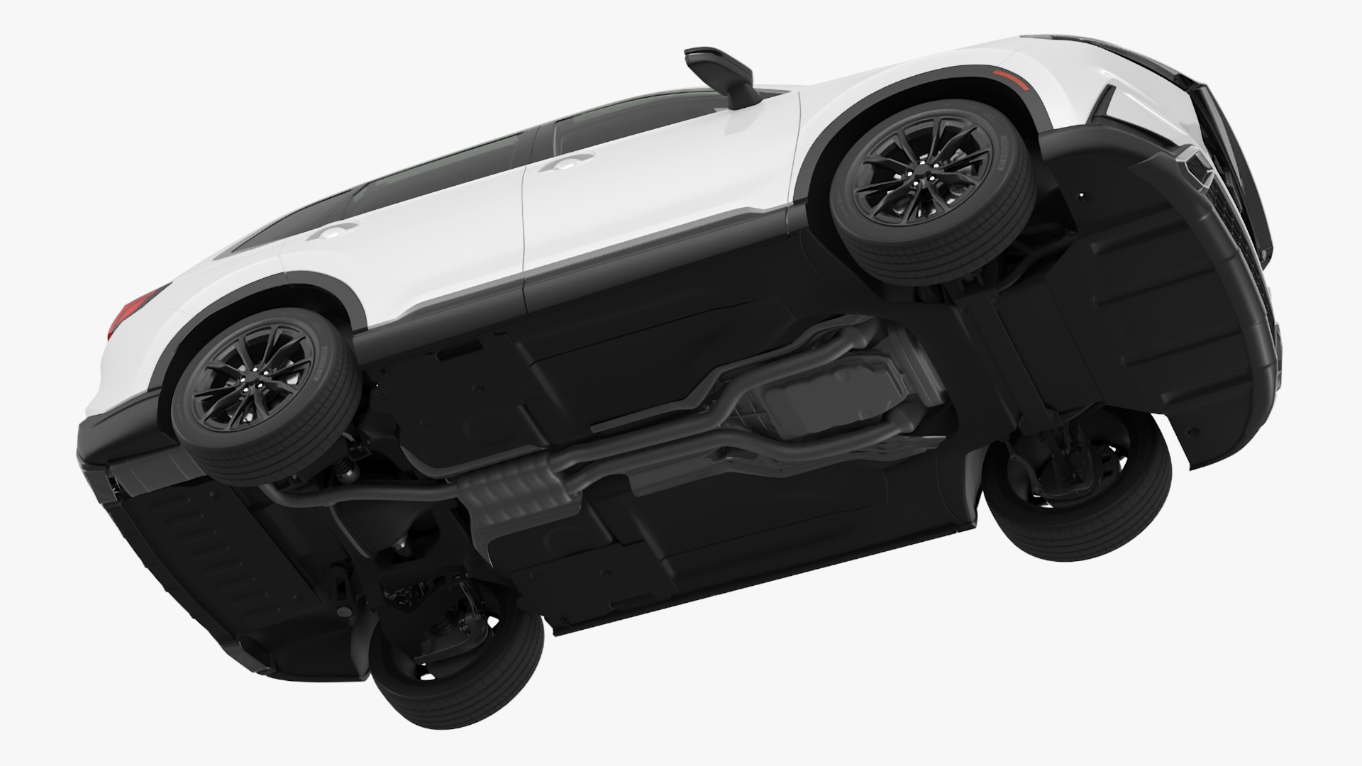 3D Crossover 2025 White Rigged for Maya