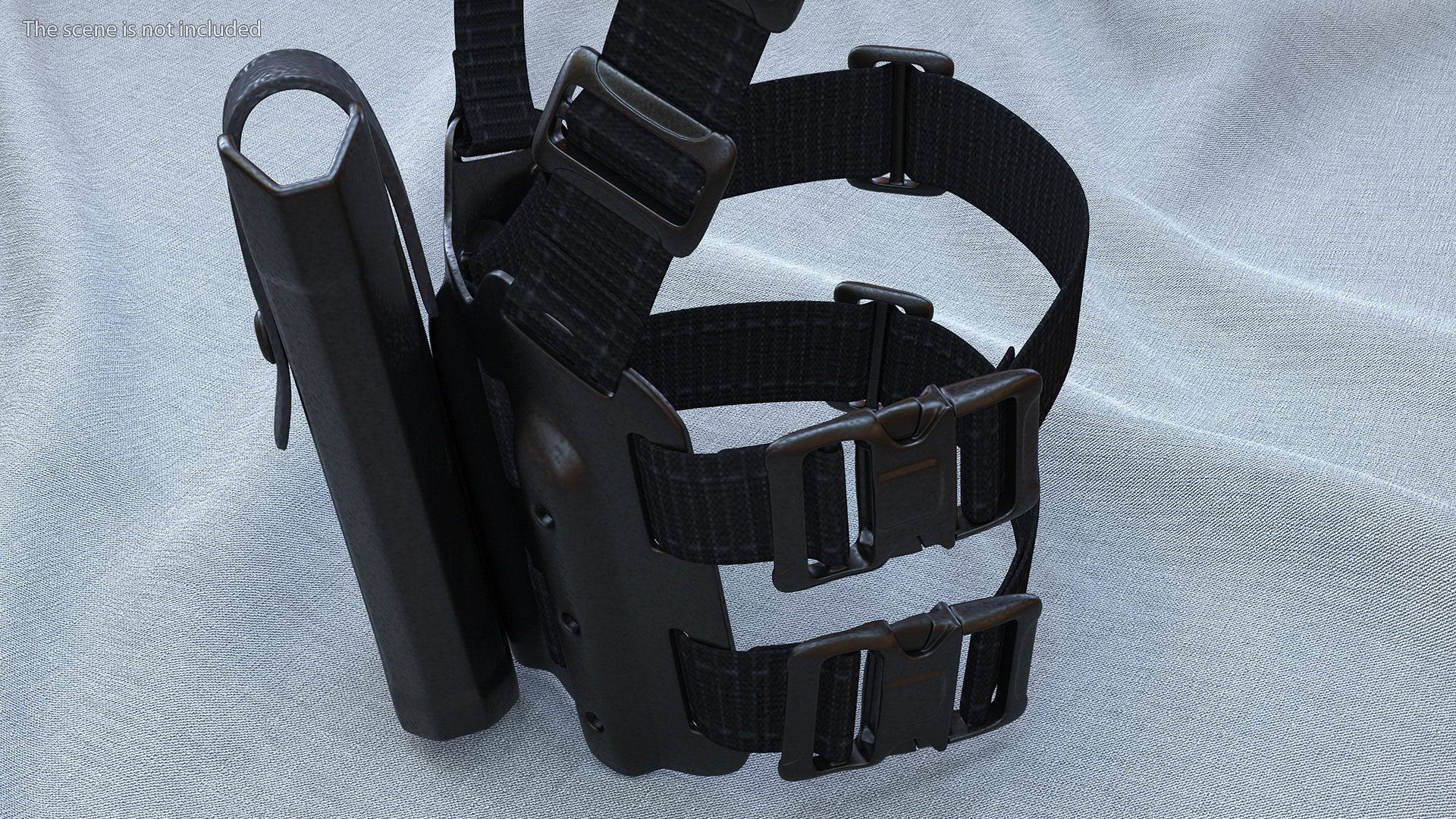 3D model Universal Tactical Drop Leg Holster