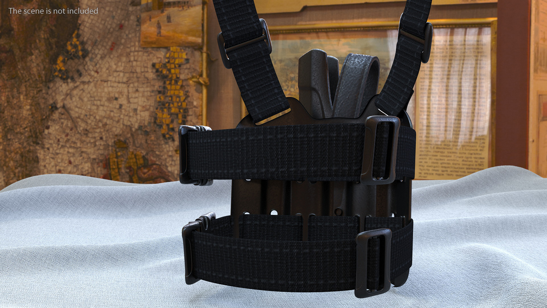 3D model Universal Tactical Drop Leg Holster