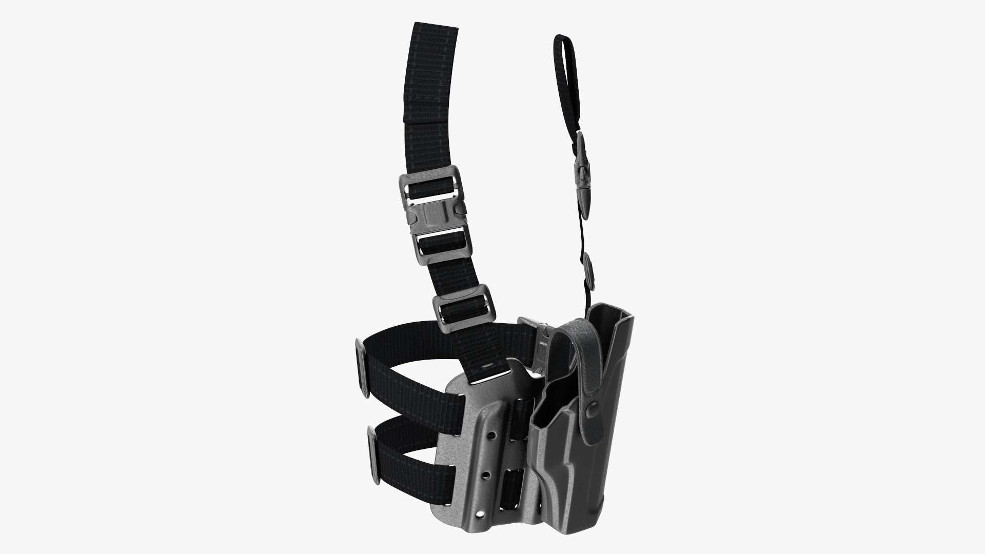3D model Universal Tactical Drop Leg Holster