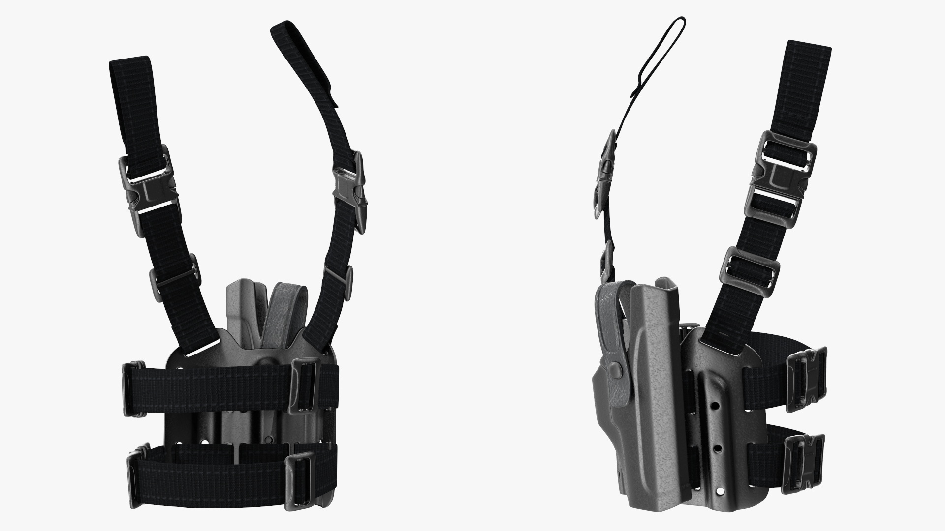3D model Universal Tactical Drop Leg Holster