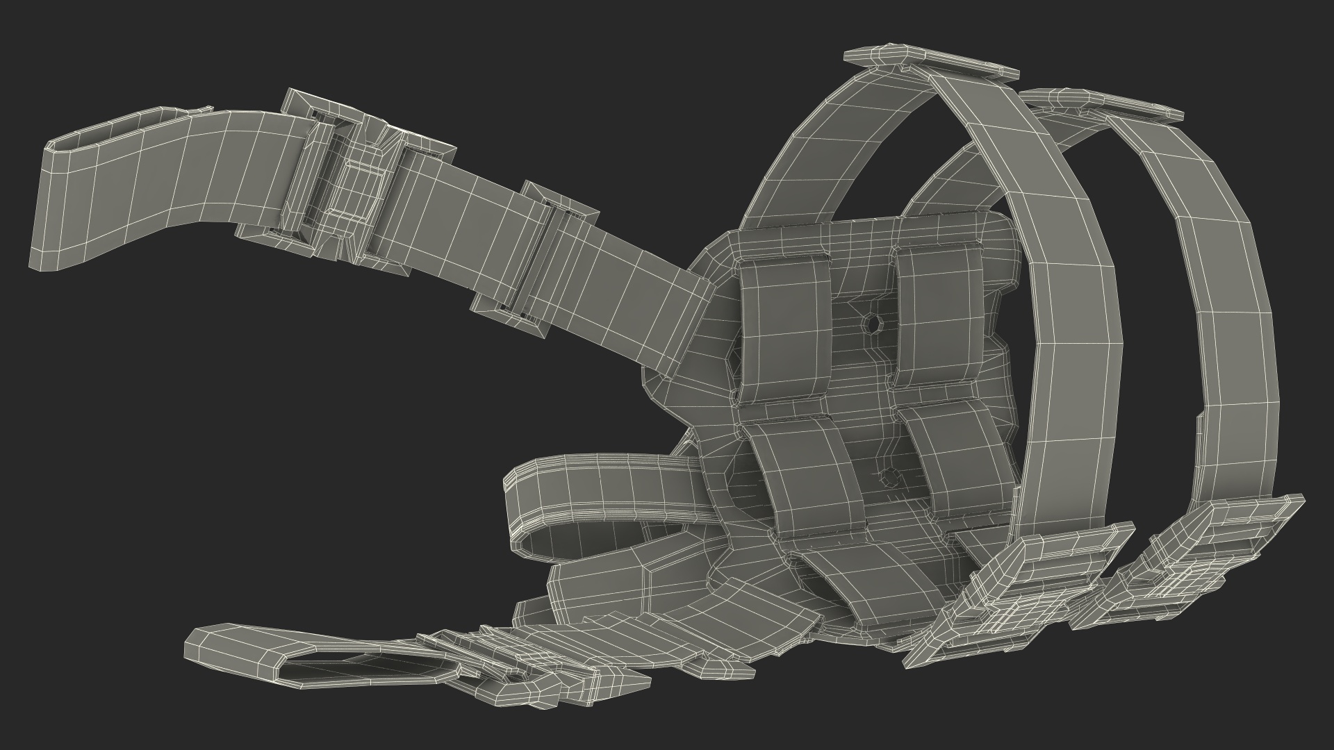 3D model Universal Tactical Drop Leg Holster