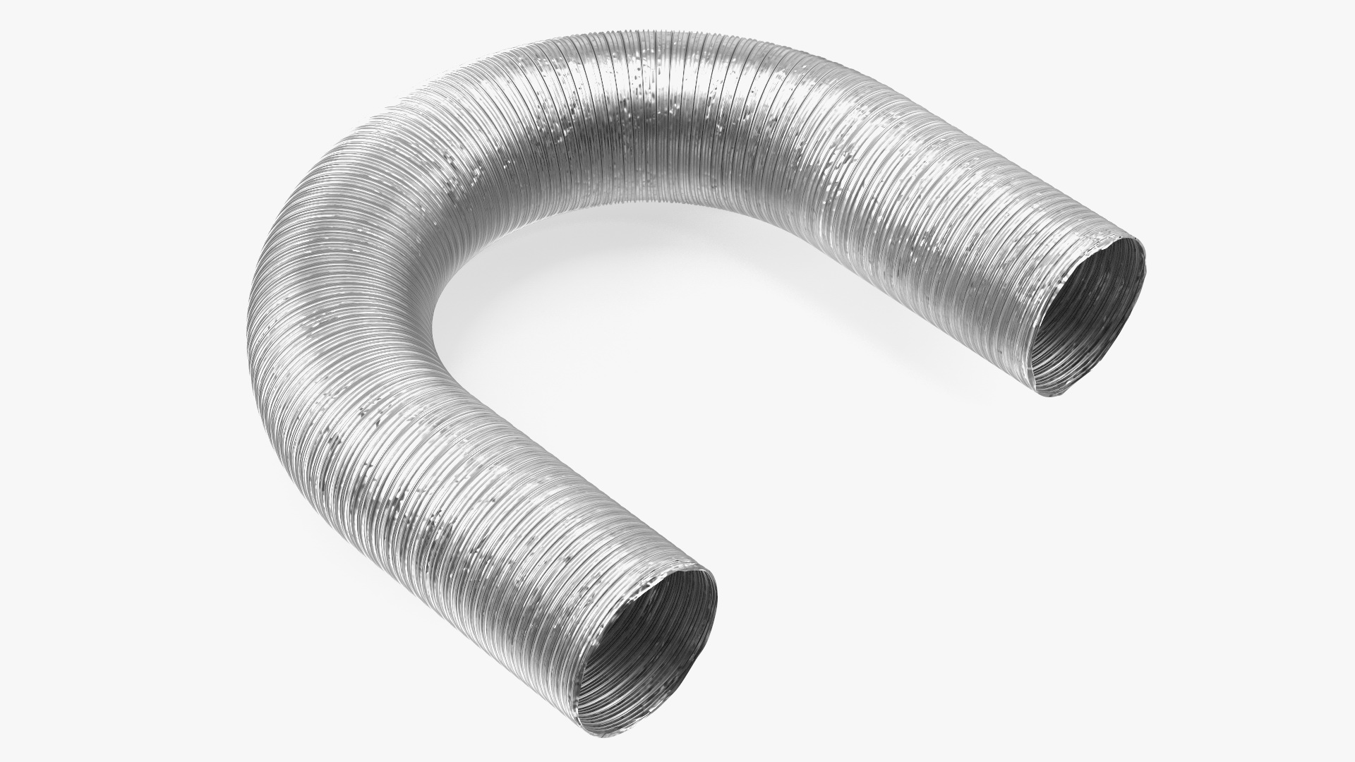 3D Semi Rigid Aluminum Air Duct model