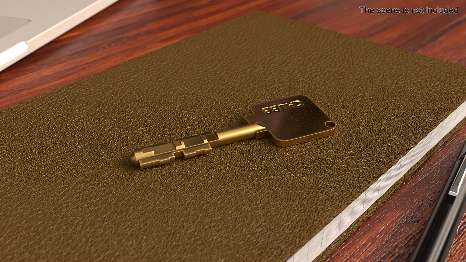 Key Type Chubb 3D model