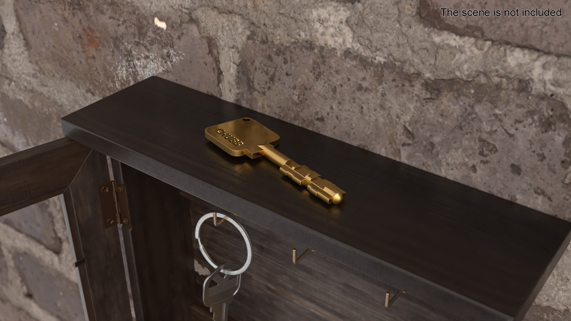 Key Type Chubb 3D model