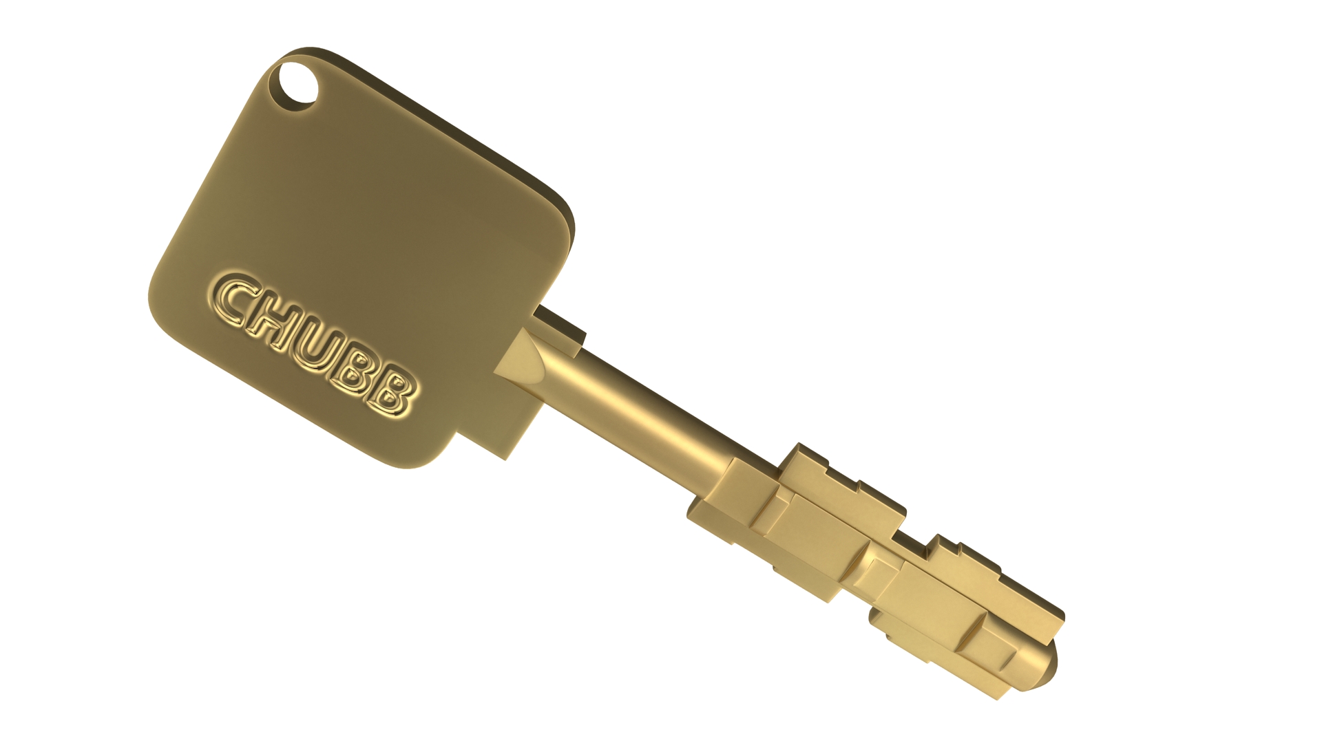 Key Type Chubb 3D model