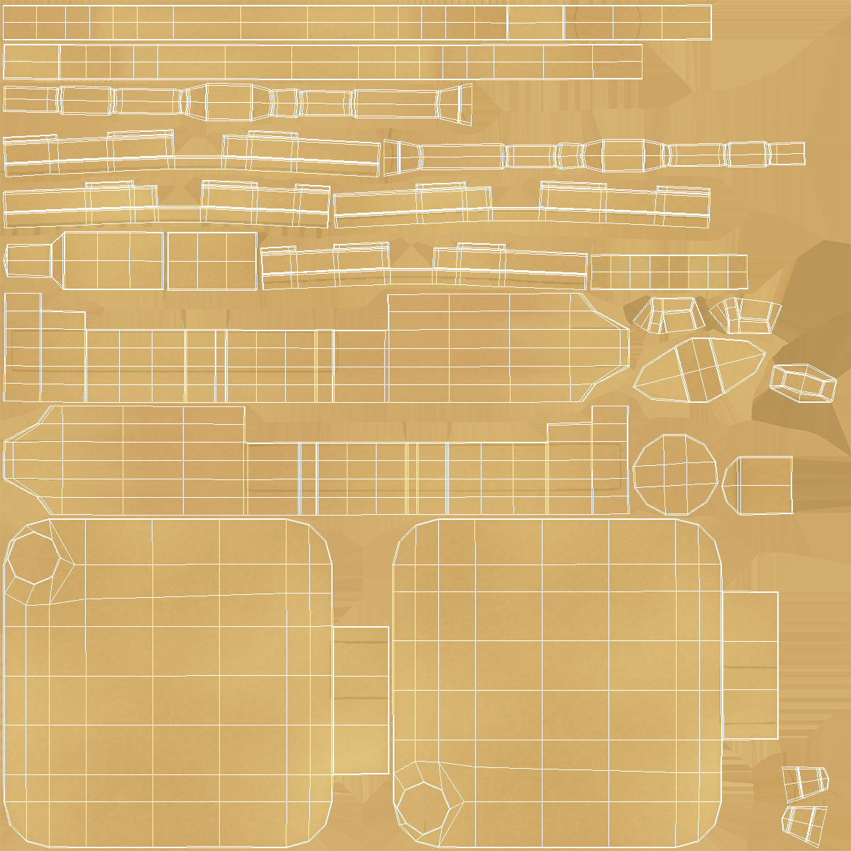 Key Type Chubb 3D model