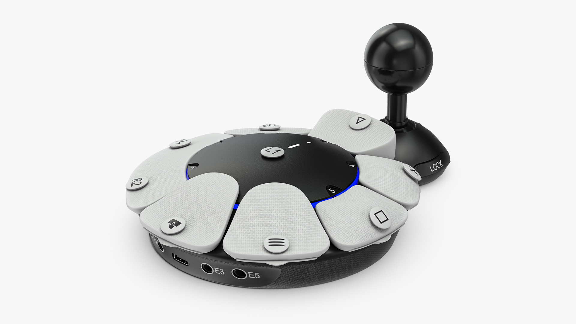 3D Access Controller for PlayStation 5 On model