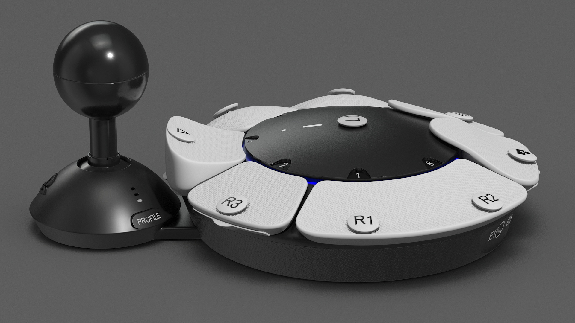 3D Access Controller for PlayStation 5 On model