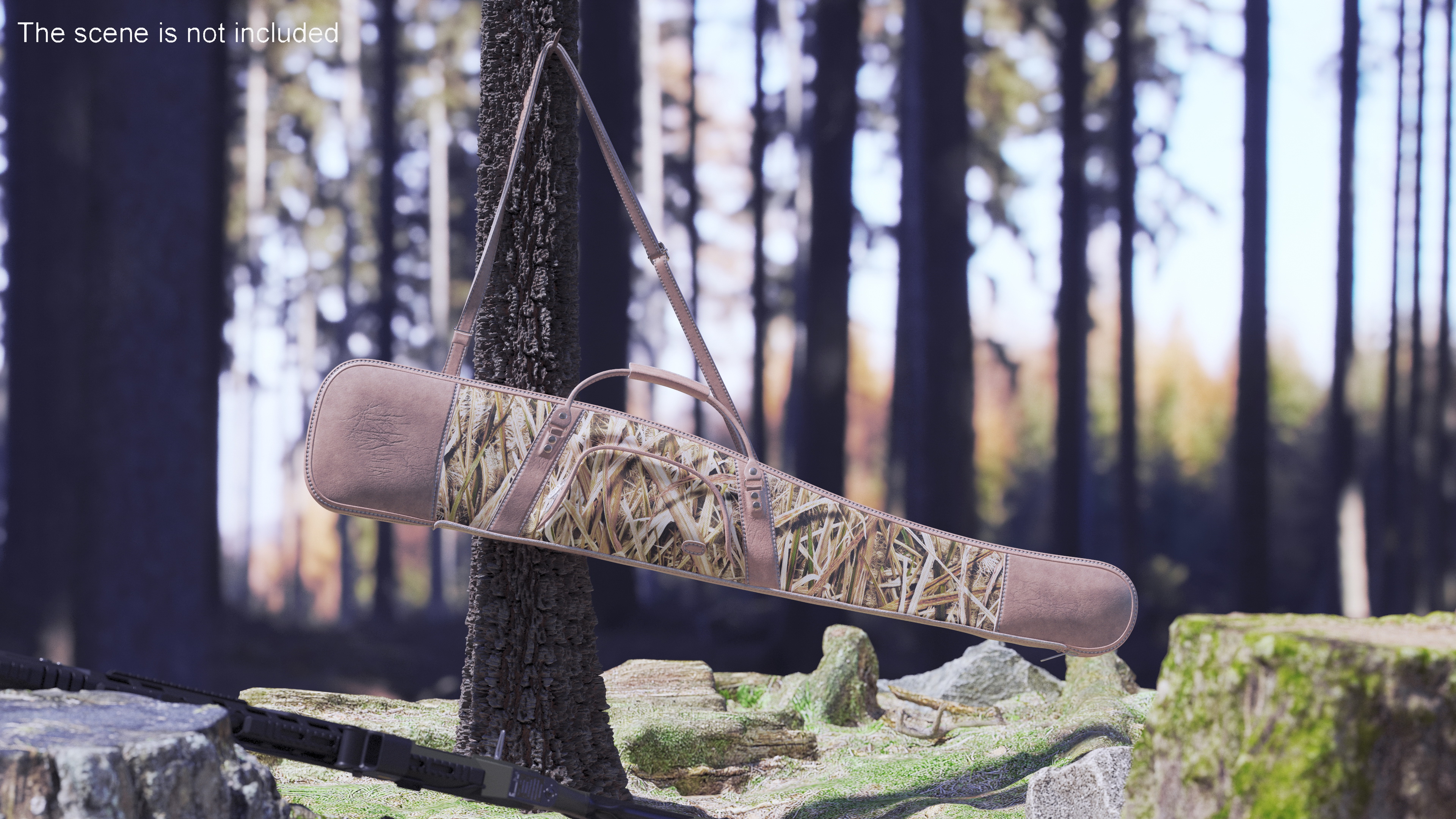 Hunter Gun Bag with Shoulder Strap 3D model