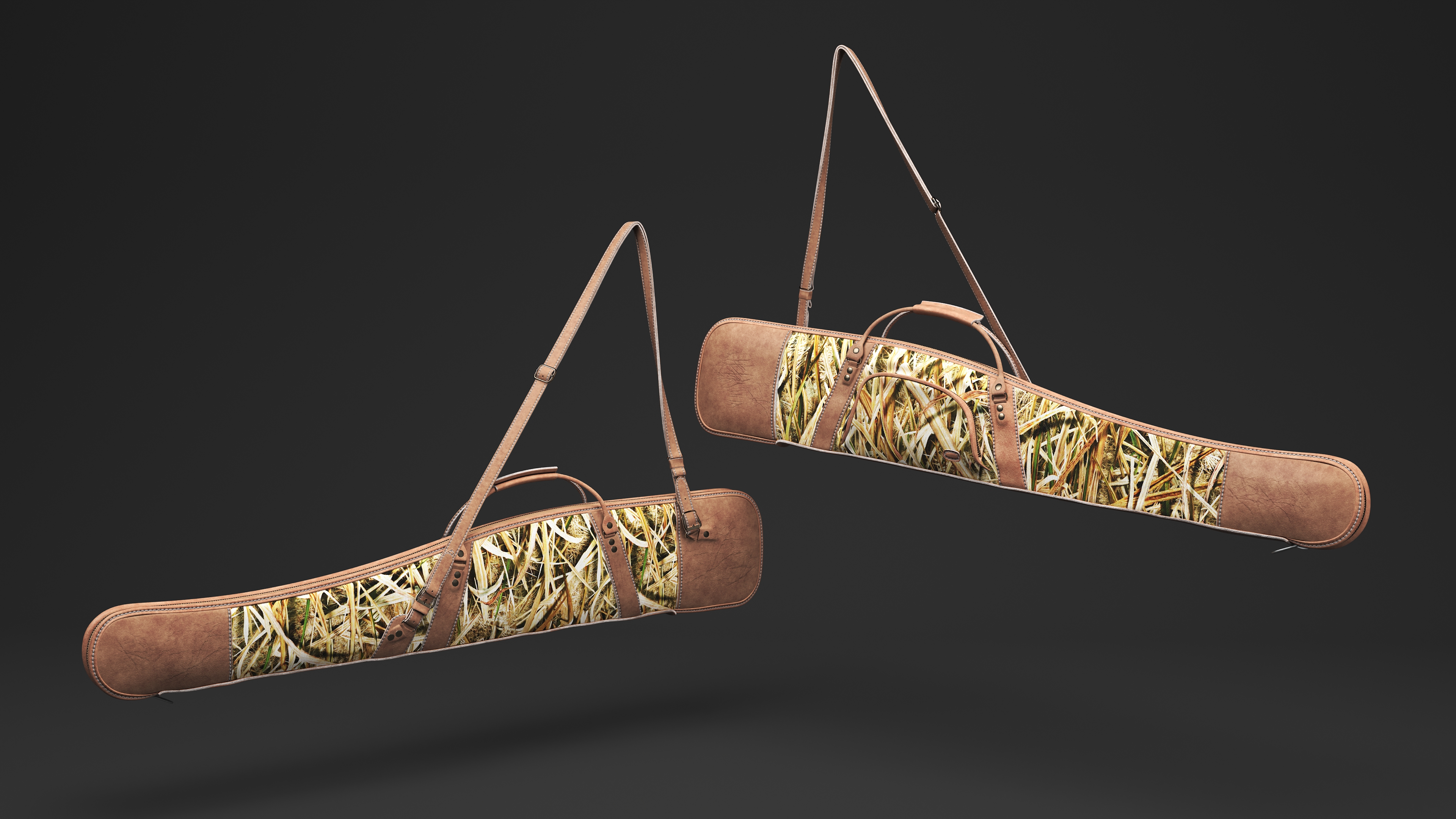 Hunter Gun Bag with Shoulder Strap 3D model