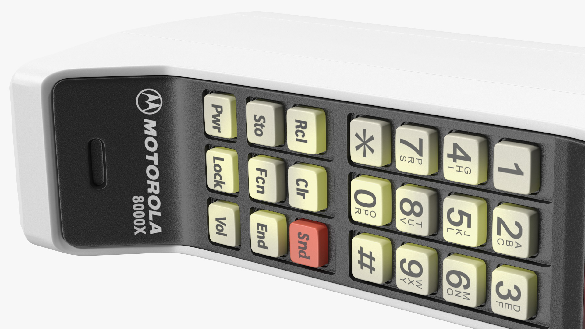 3D Motorola DynaTAC 8000X First Mobile Phone