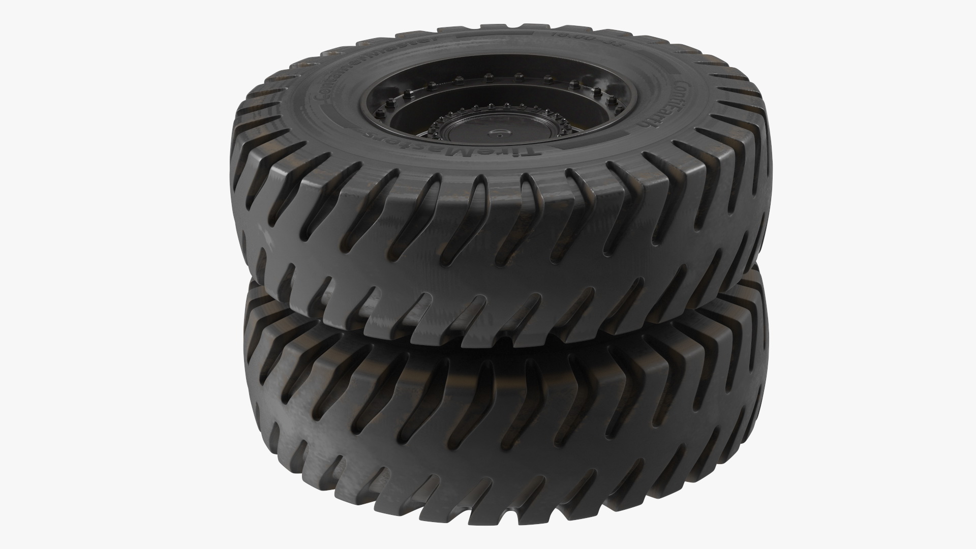 Heavy Duty Wheel for Reachstackers 3D model